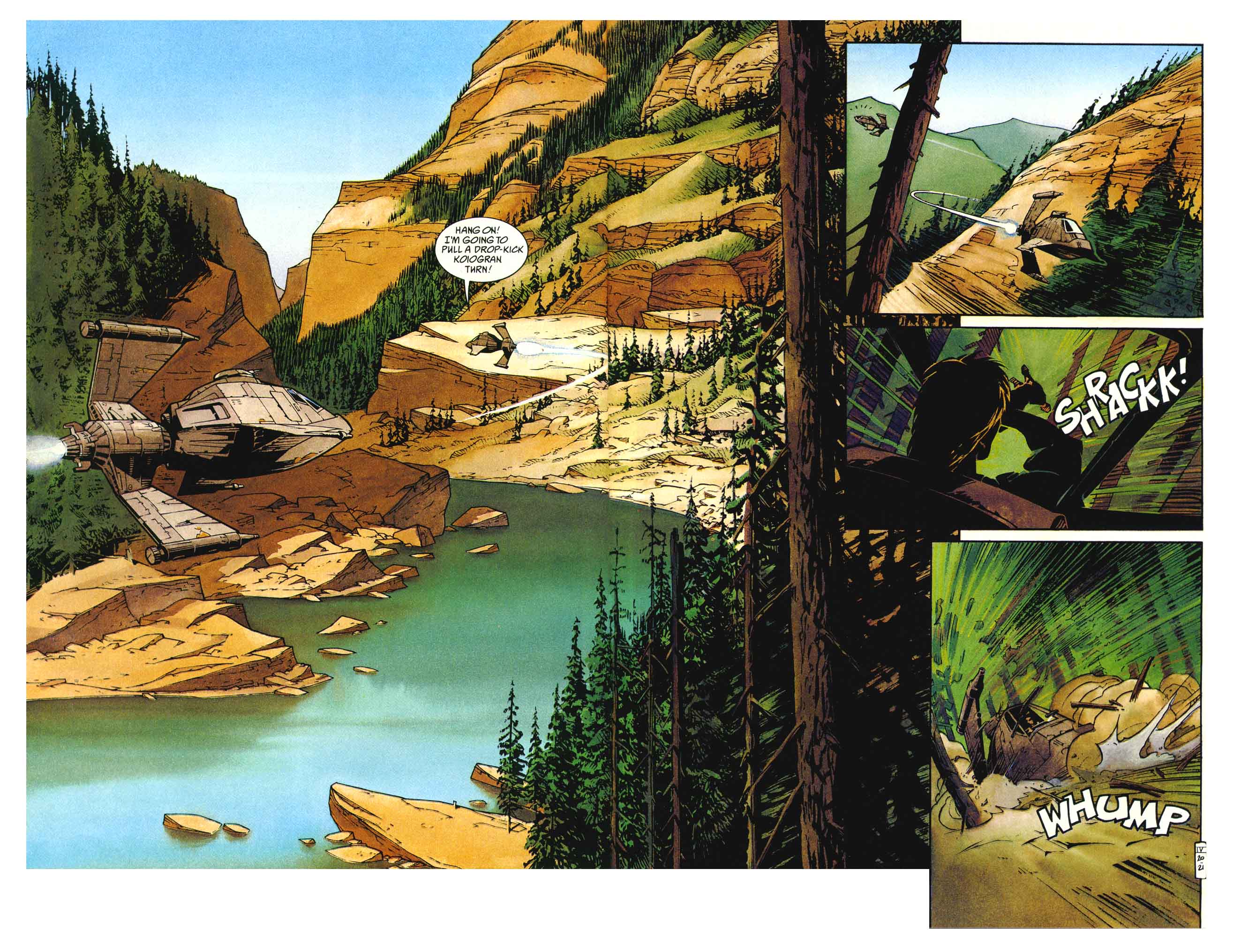 Read online Star Wars: Heir to the Empire comic -  Issue #4 - 22