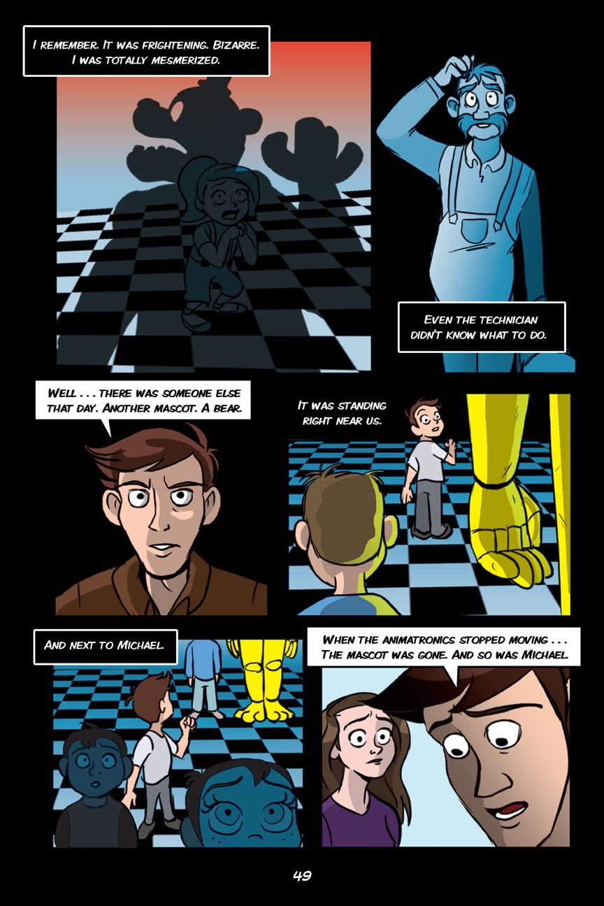 Read online Five Nights At Freddy's comic -  Issue # The Silver Eyes (Part 1) - 51