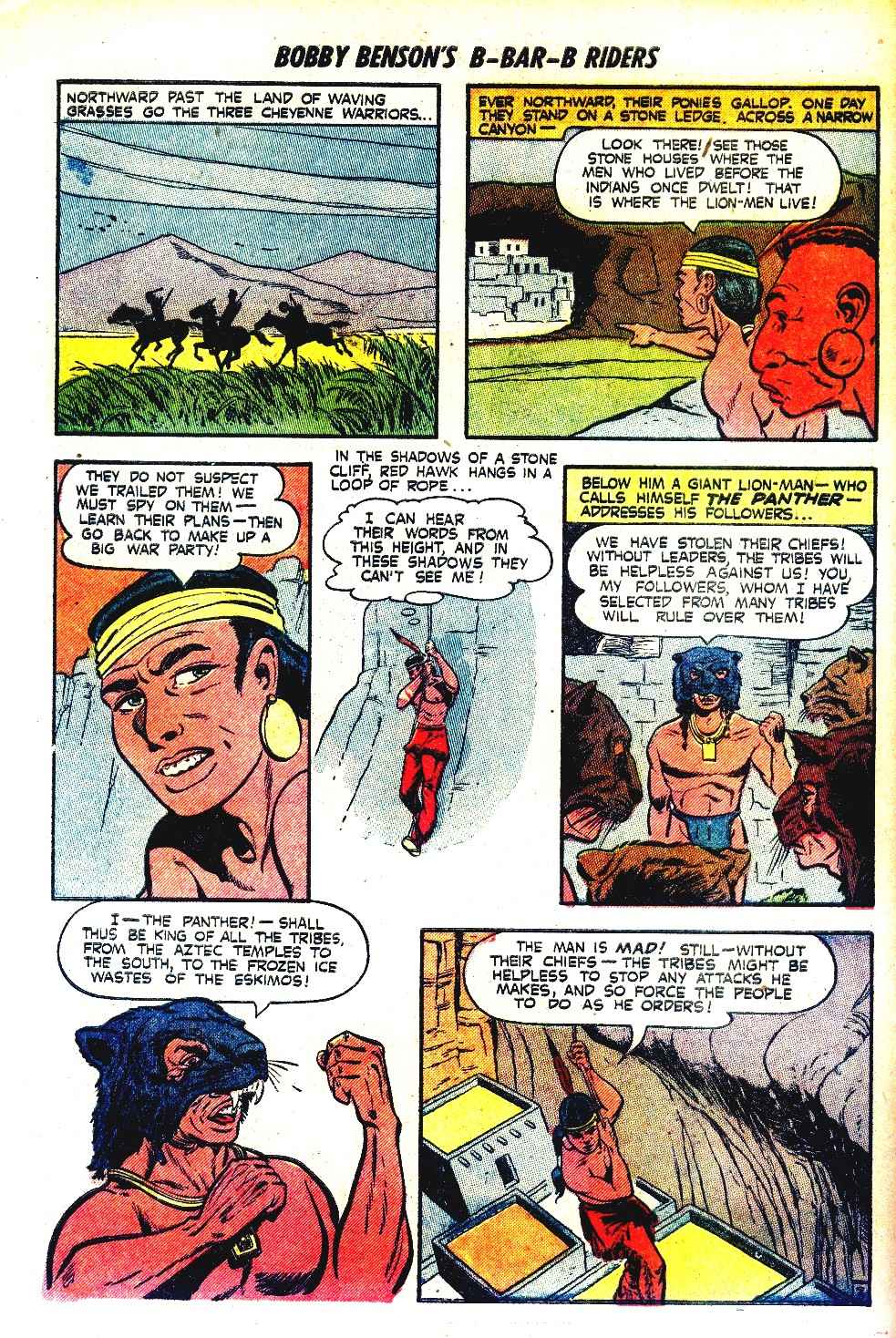 Read online Bobby Benson's B-Bar-B Riders comic -  Issue #14 - 14