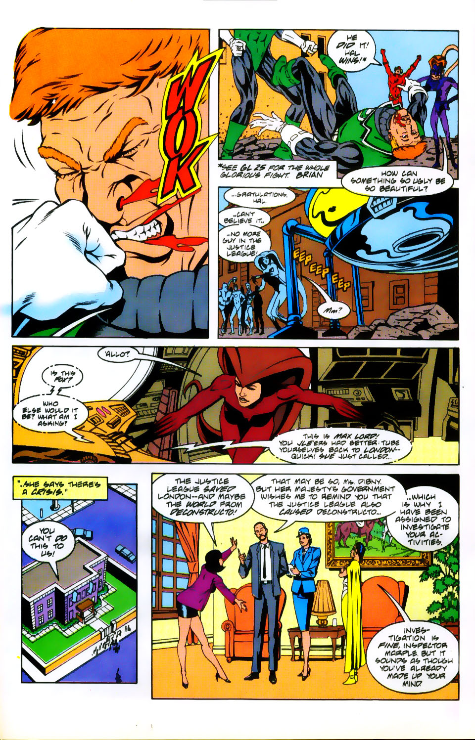 Justice League Europe 40 Page 14