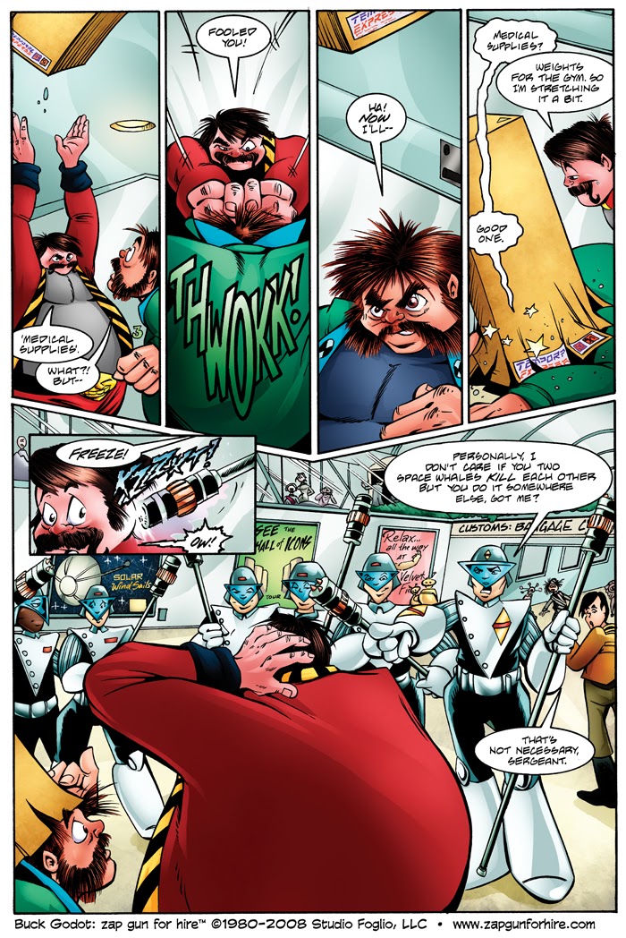 Read online Buck Godot - Zap Gun For Hire comic -  Issue #2 - 9