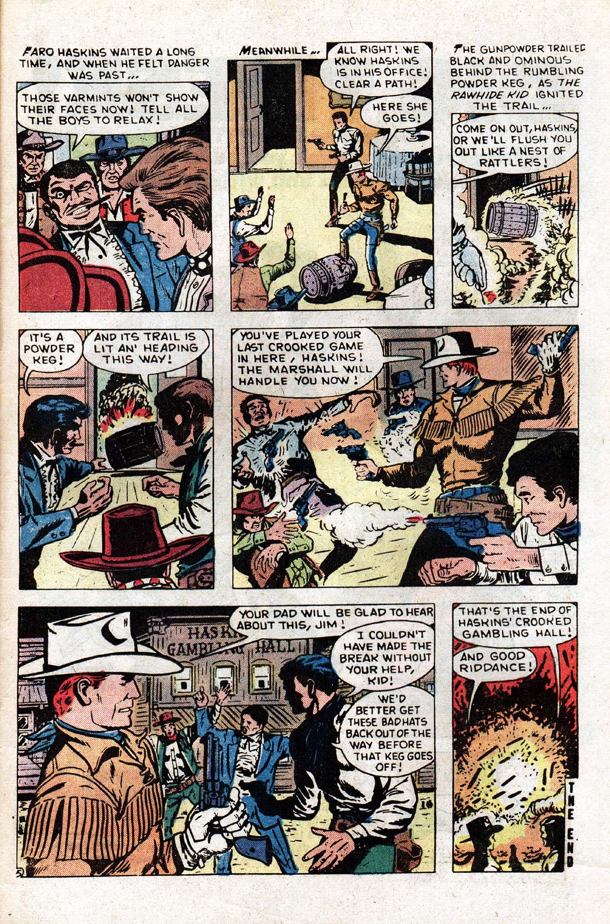 Read online The Mighty Marvel Western comic -  Issue #20 - 23