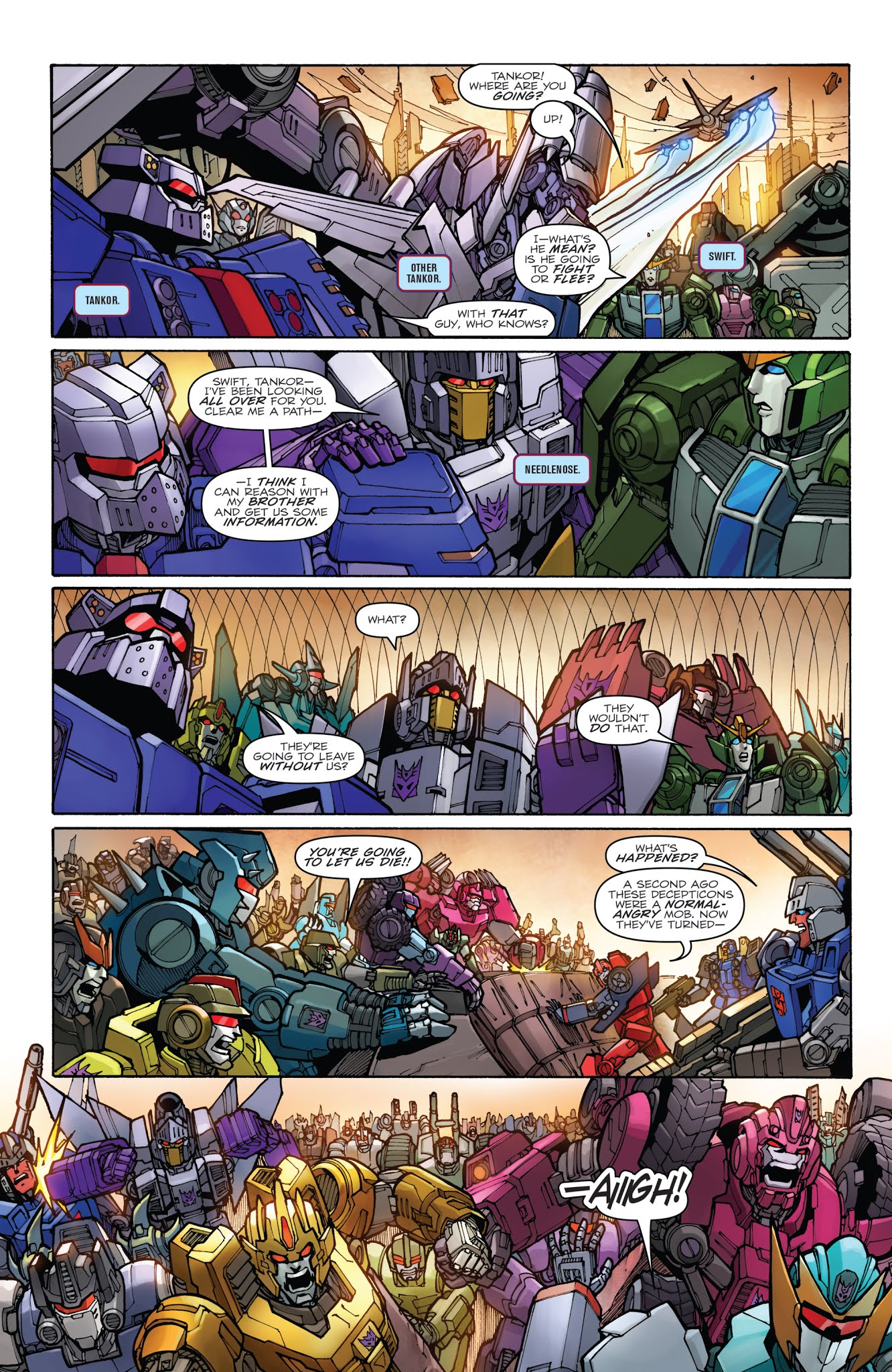 Read online Transformers: Unicron comic -  Issue #3 - 21