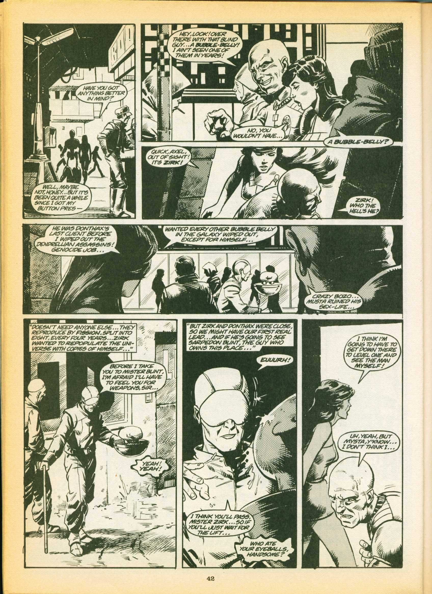 Read online Warrior comic -  Issue #7 - 42