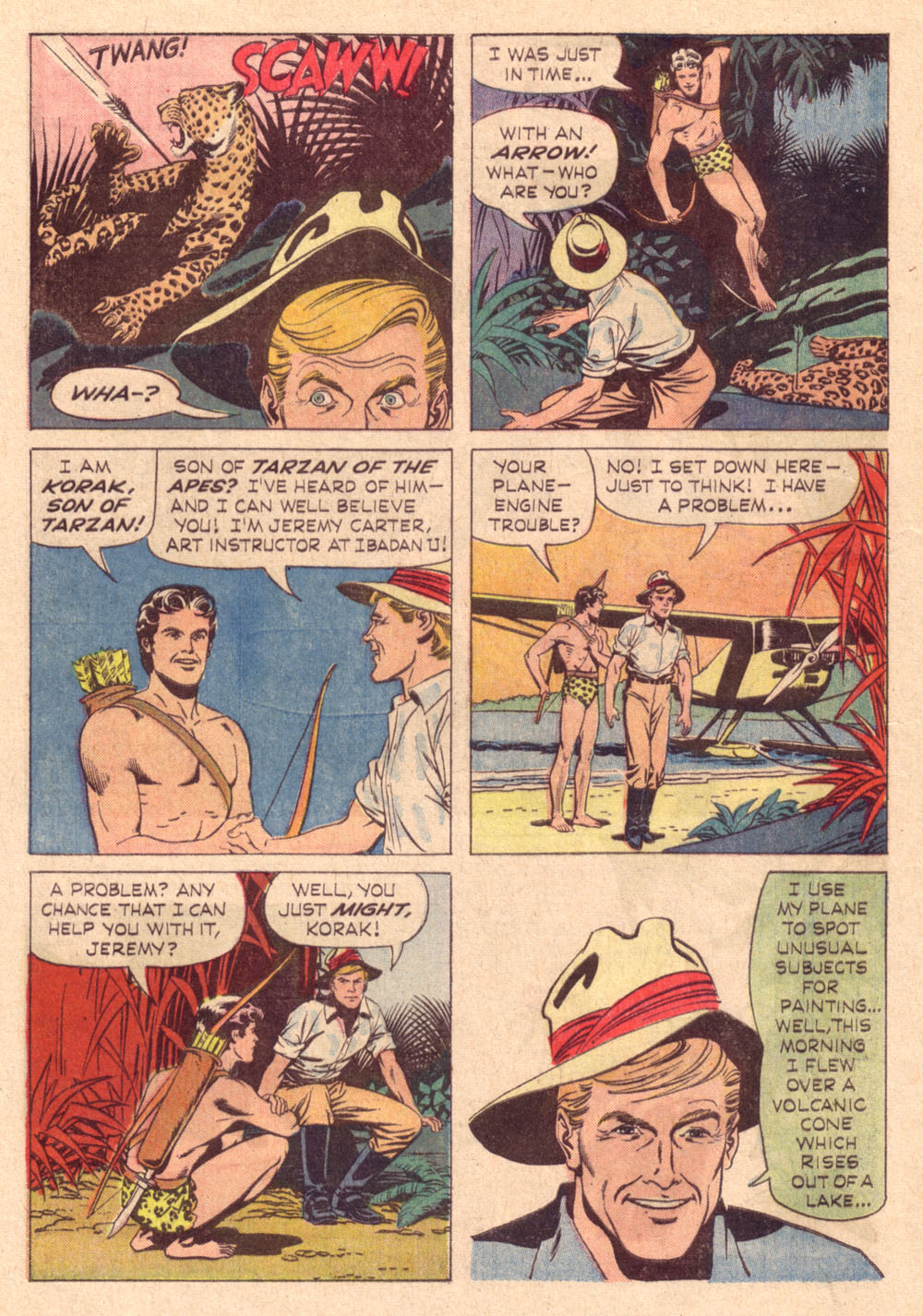 Read online Korak, Son of Tarzan (1964) comic -  Issue #3 - 4