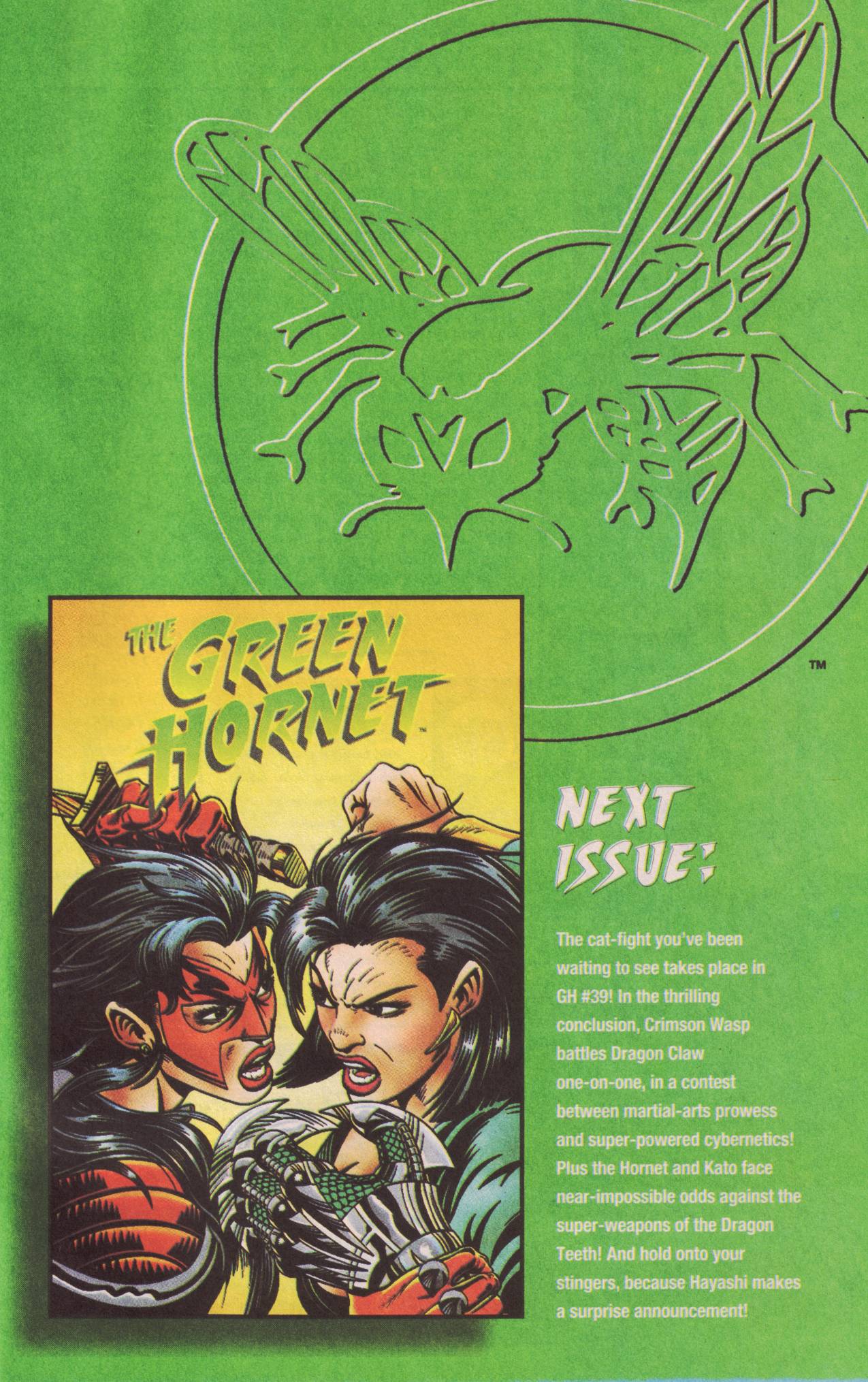 Read online The Green Hornet (1991) comic -  Issue #38 - 23