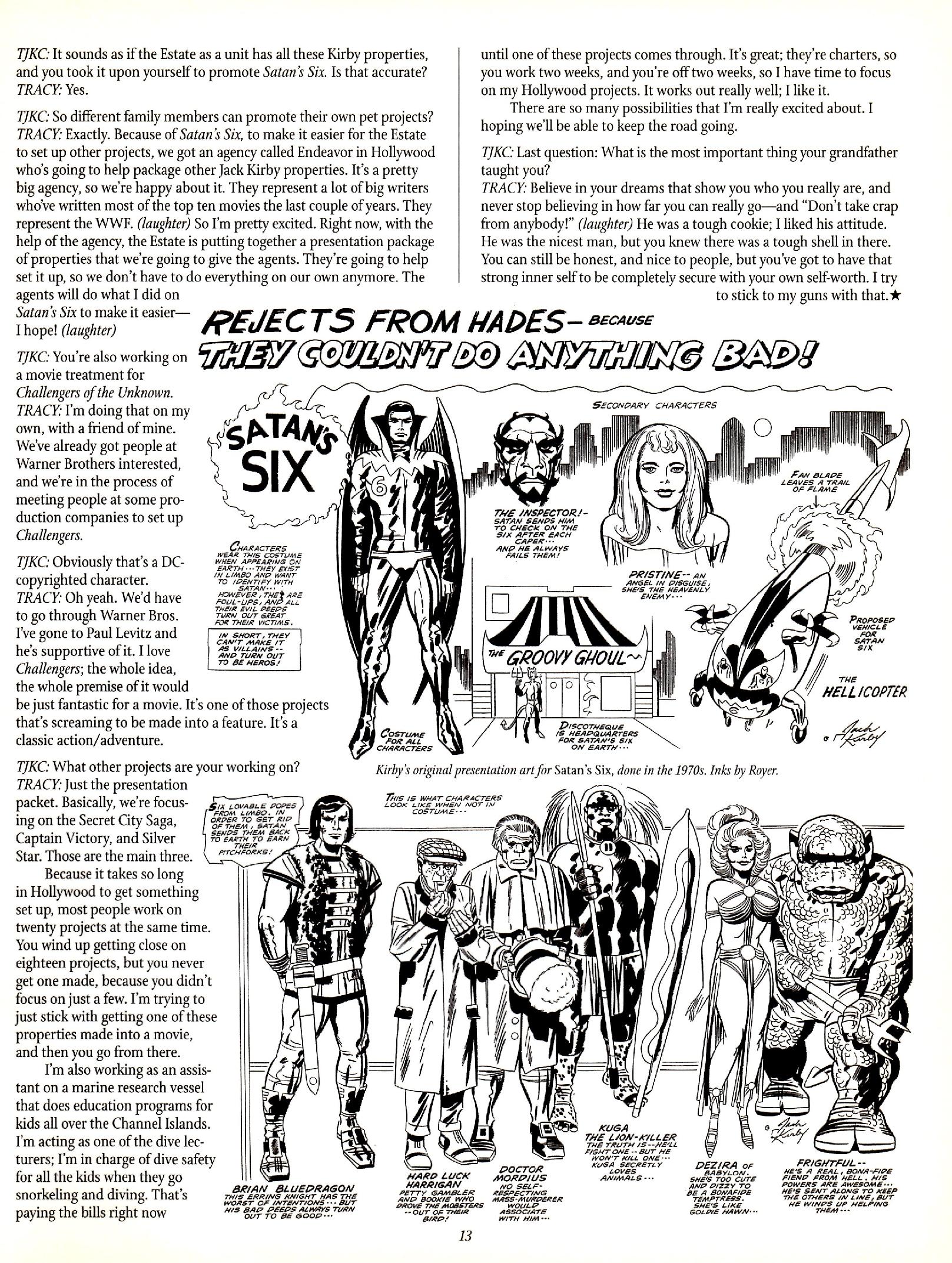 Read online The Jack Kirby Collector comic -  Issue #28 - 15