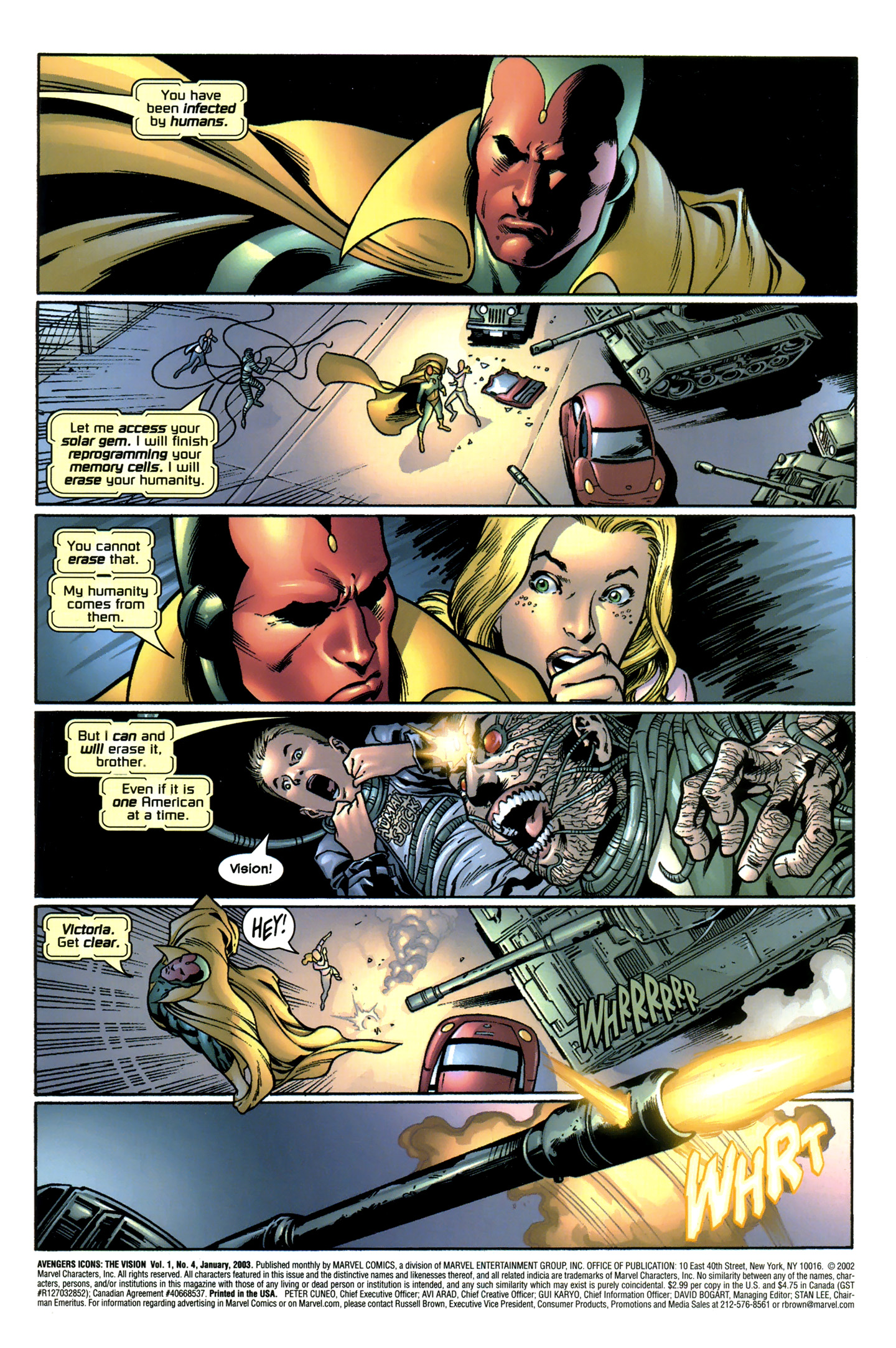Read online Avengers Icons: The Vision comic -  Issue #4 - 3