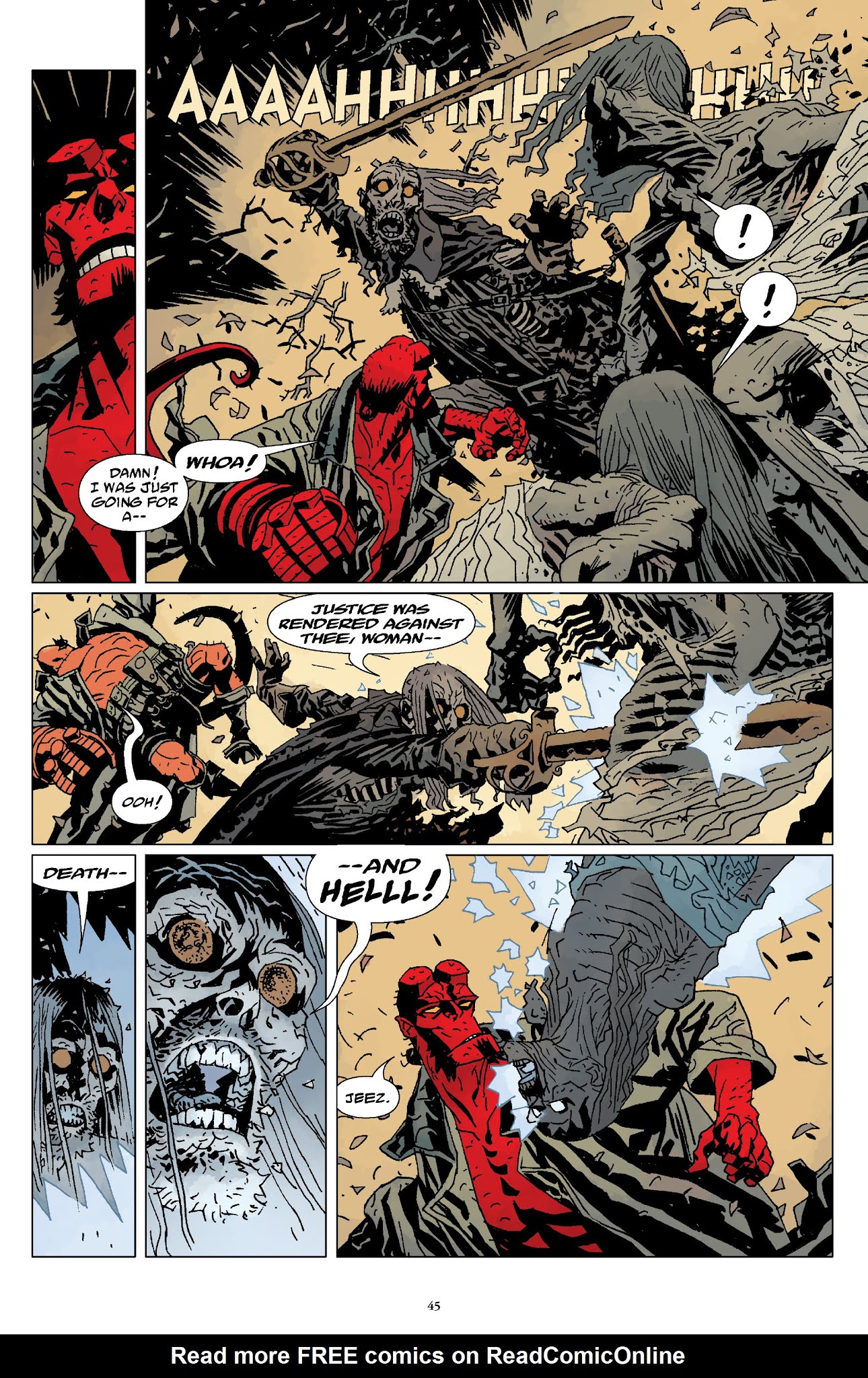 Read online Hellboy Omnibus comic -  Issue # TPB 3 (Part 1) - 46