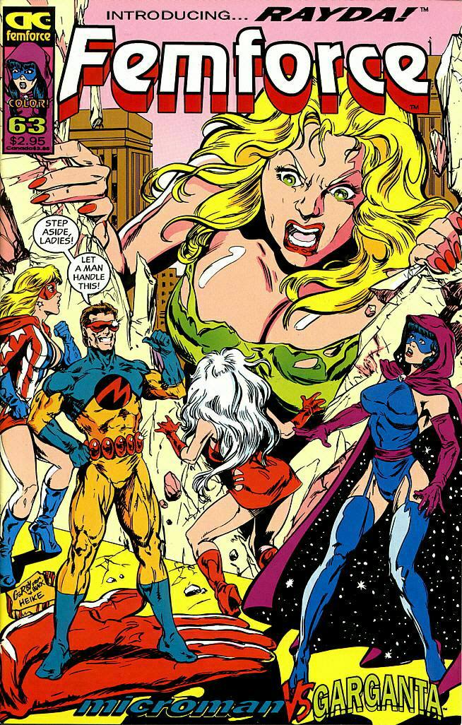Read online Femforce comic -  Issue #63 - 1