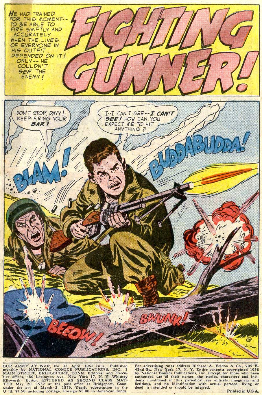Read online Our Army at War (1952) comic -  Issue #33 - 3