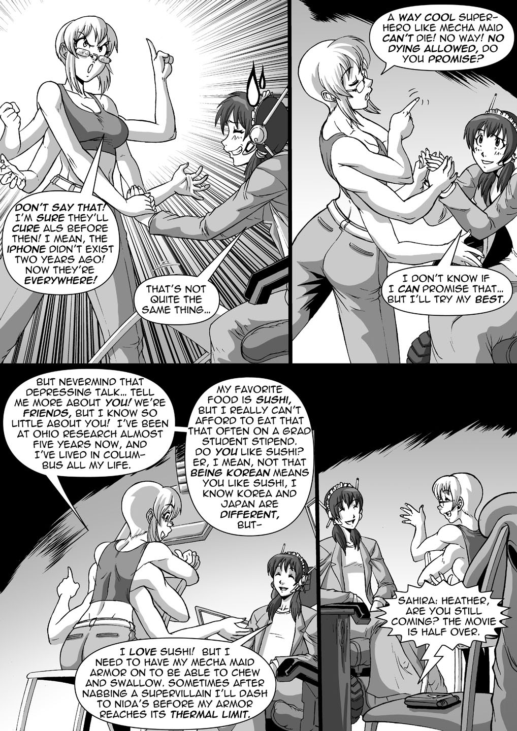 Read online Spinnerette comic -  Issue #3 - 21