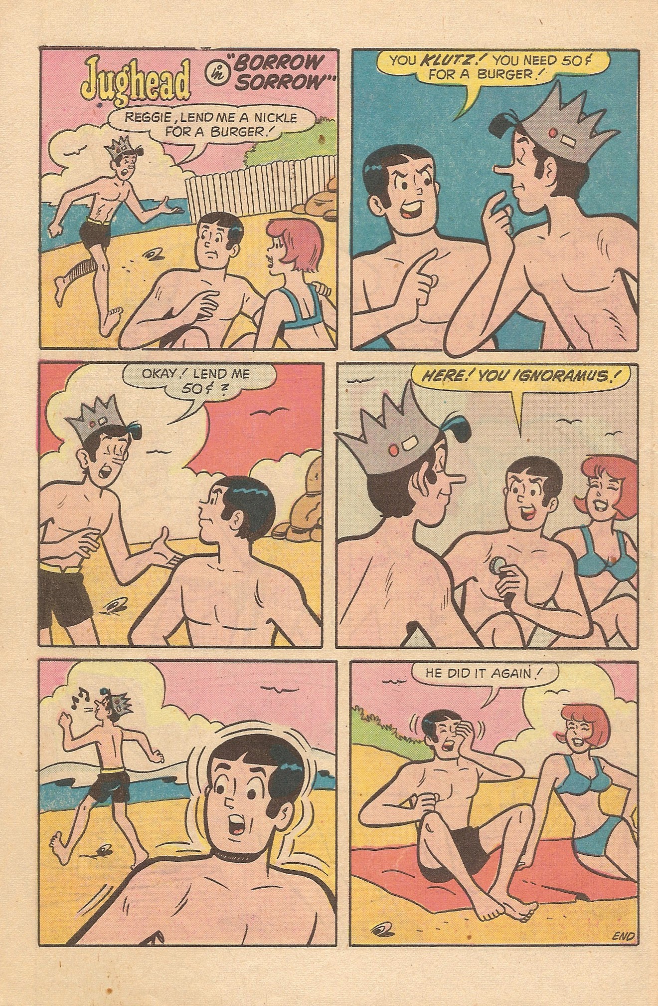 Read online Jughead's Jokes comic -  Issue #41 - 29