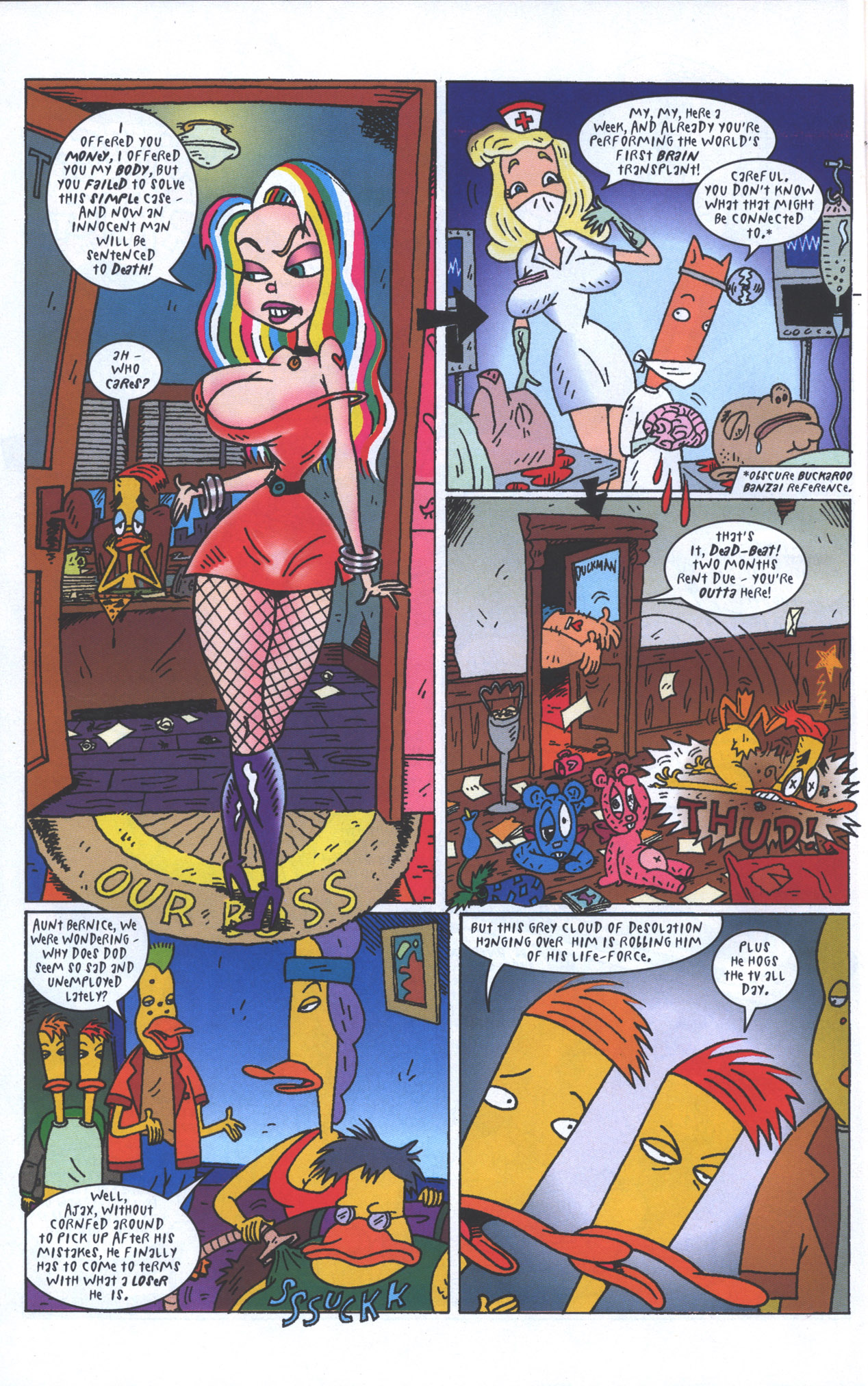 Read online Duckman (1994) comic -  Issue #4 - 16