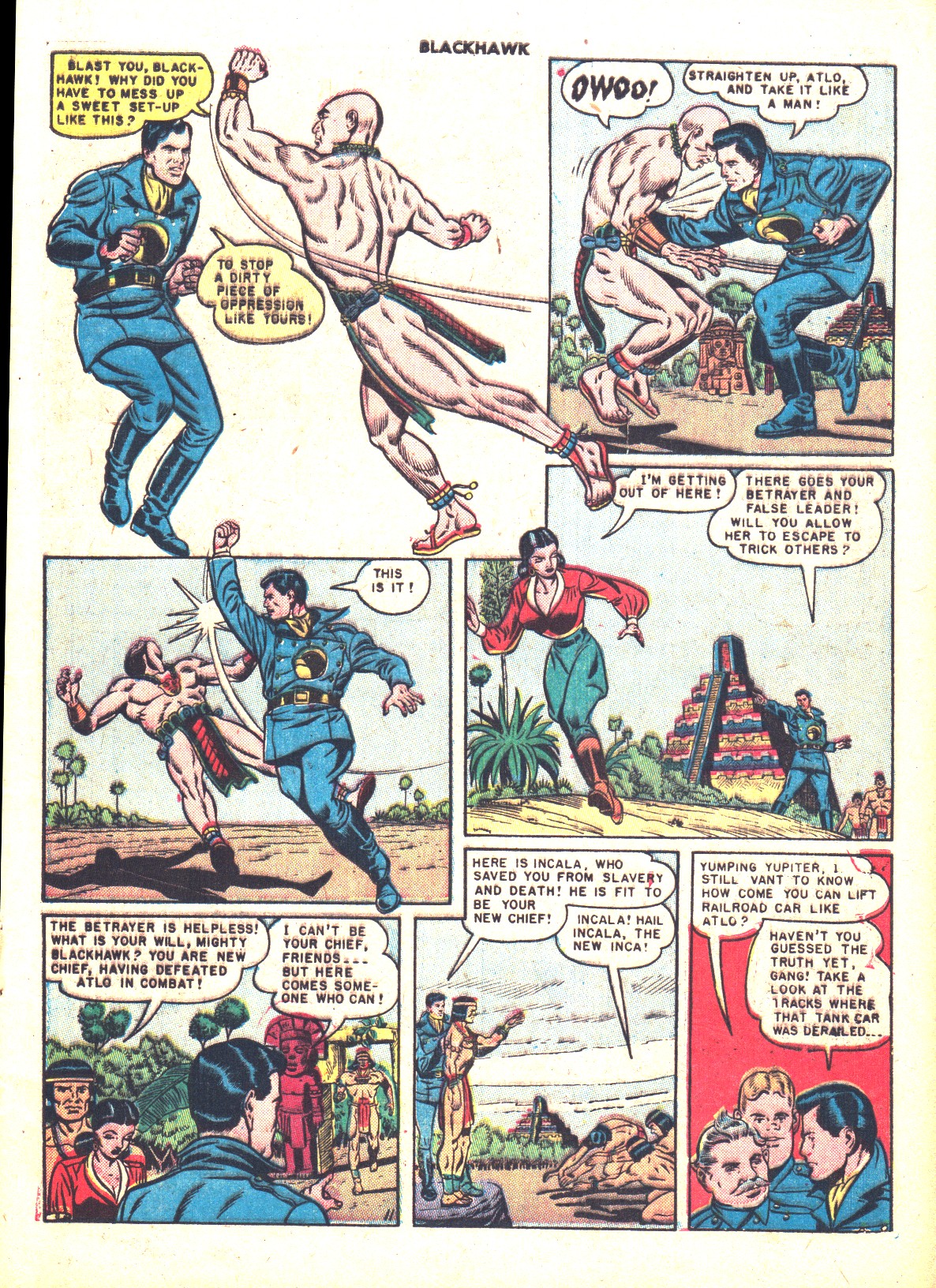 Read online Blackhawk (1957) comic -  Issue #35 - 13