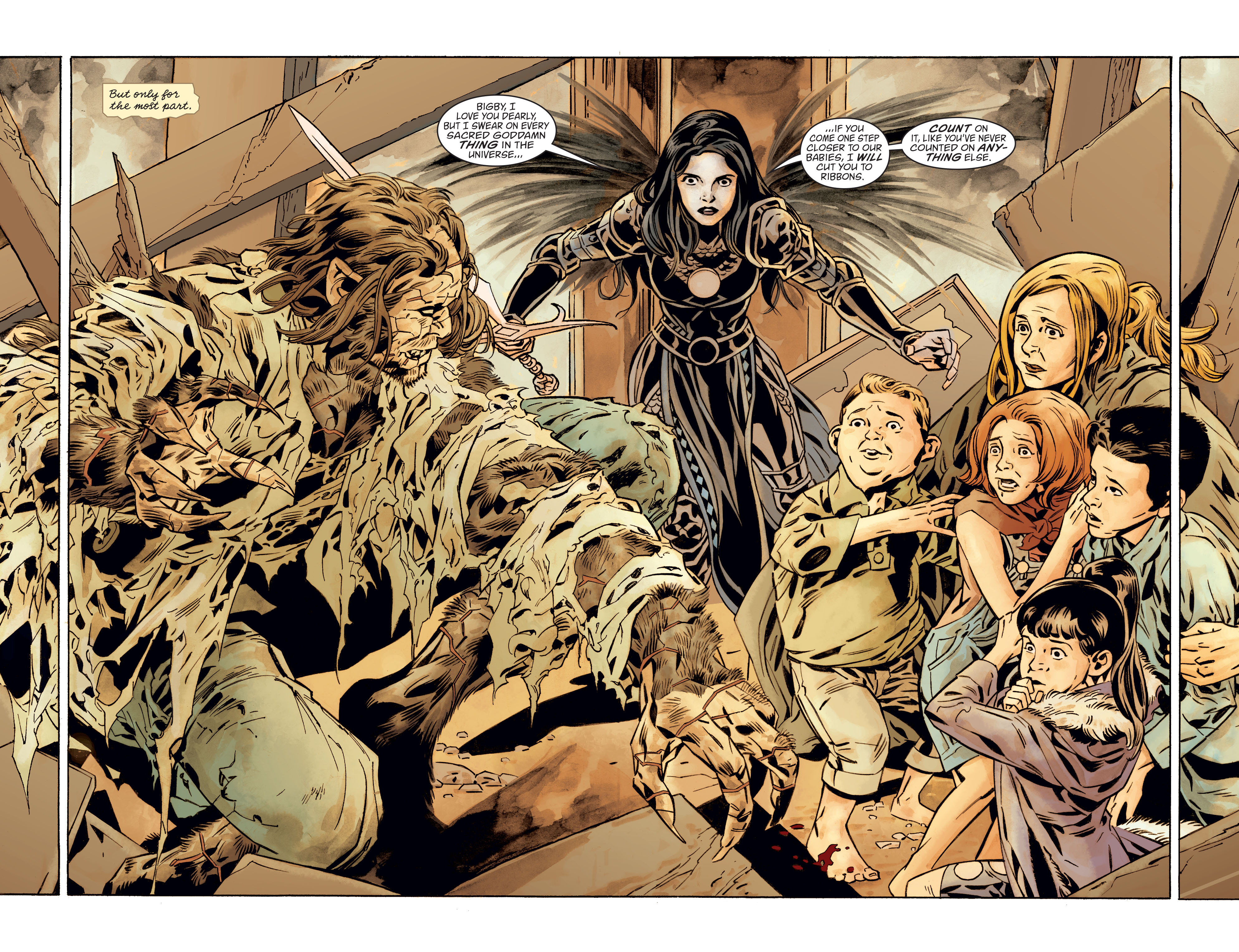Read online Fables comic - Issue #150.