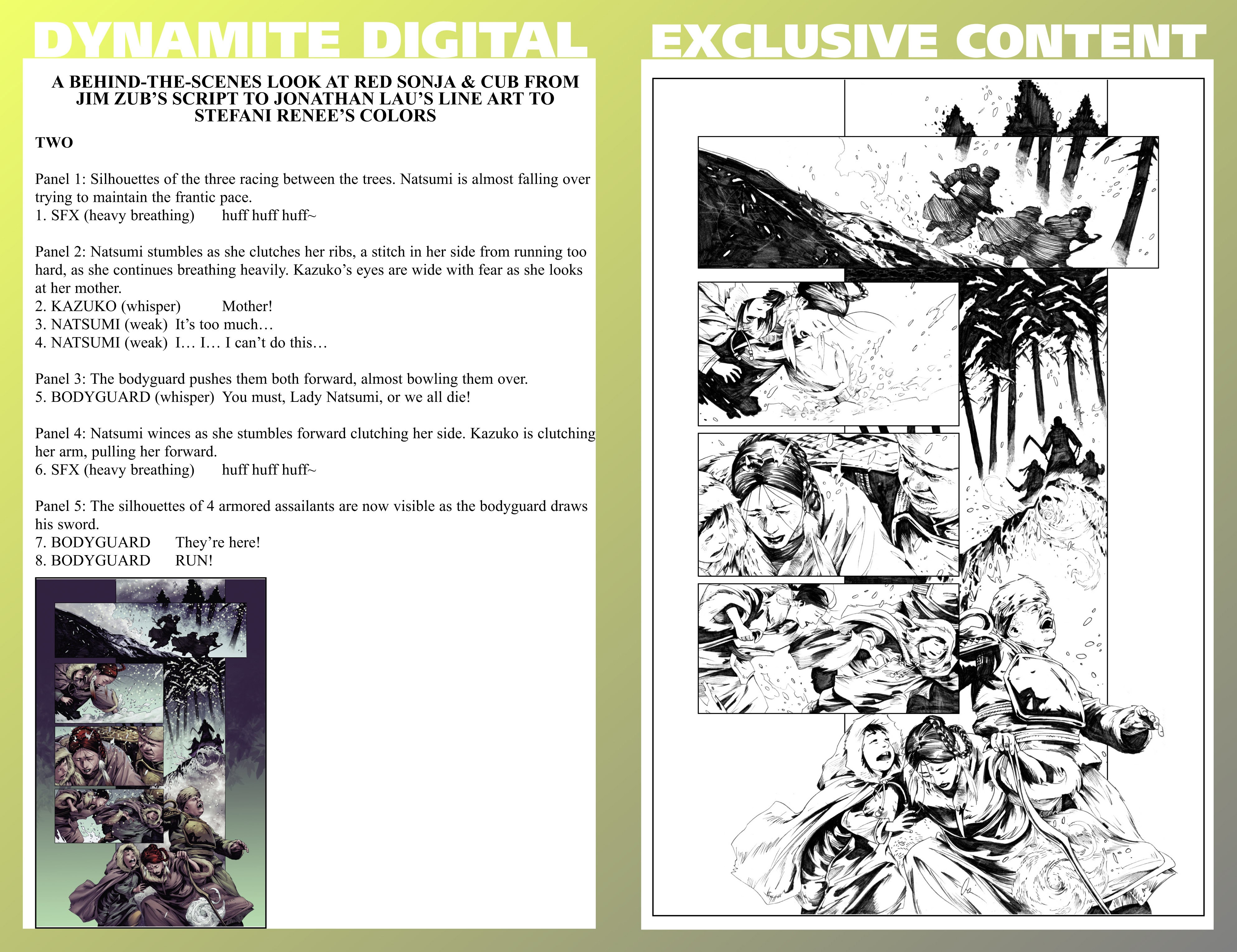 Read online Red Sonja and Cub comic -  Issue # Full - 34