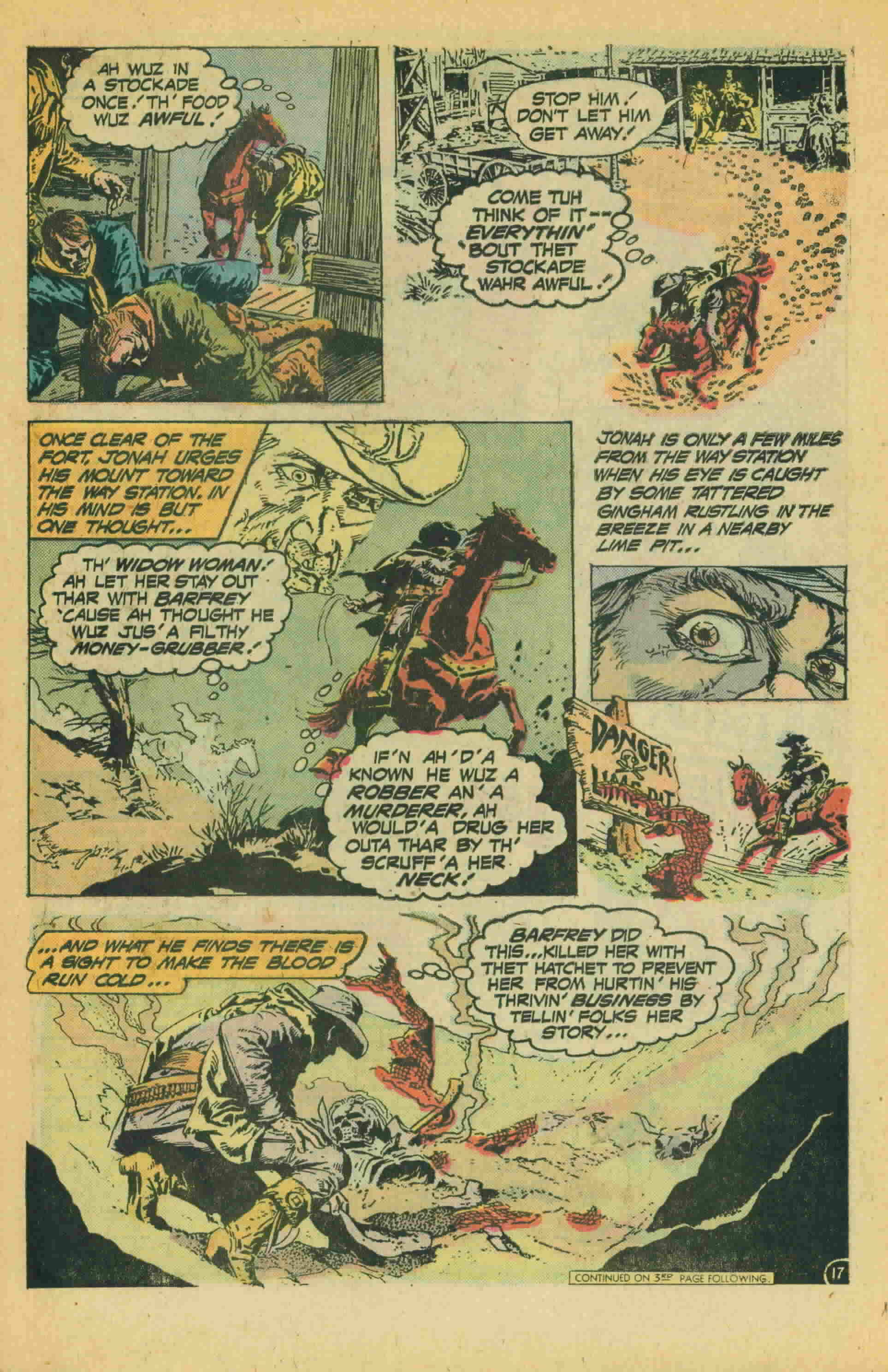 Read online Weird Western Tales (1972) comic -  Issue #25 - 18