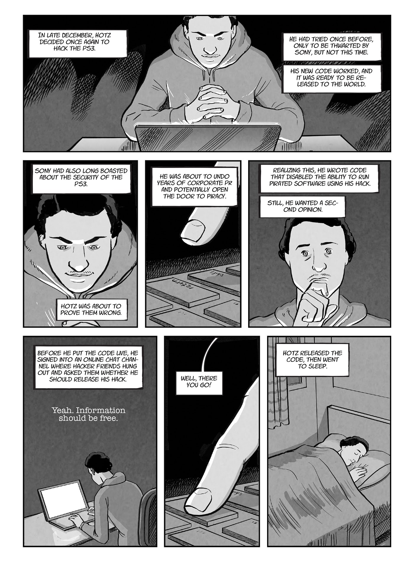 Read online A for Anonymous: How a Mysterious Hacker Collective Transformed the World comic -  Issue # TPB - 49