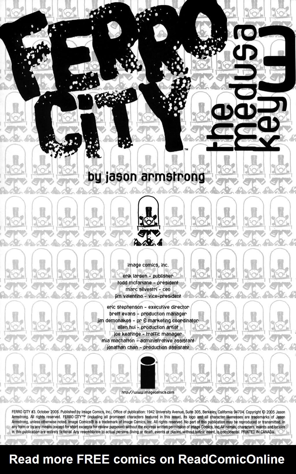 Read online Ferro City comic -  Issue #3 - 2