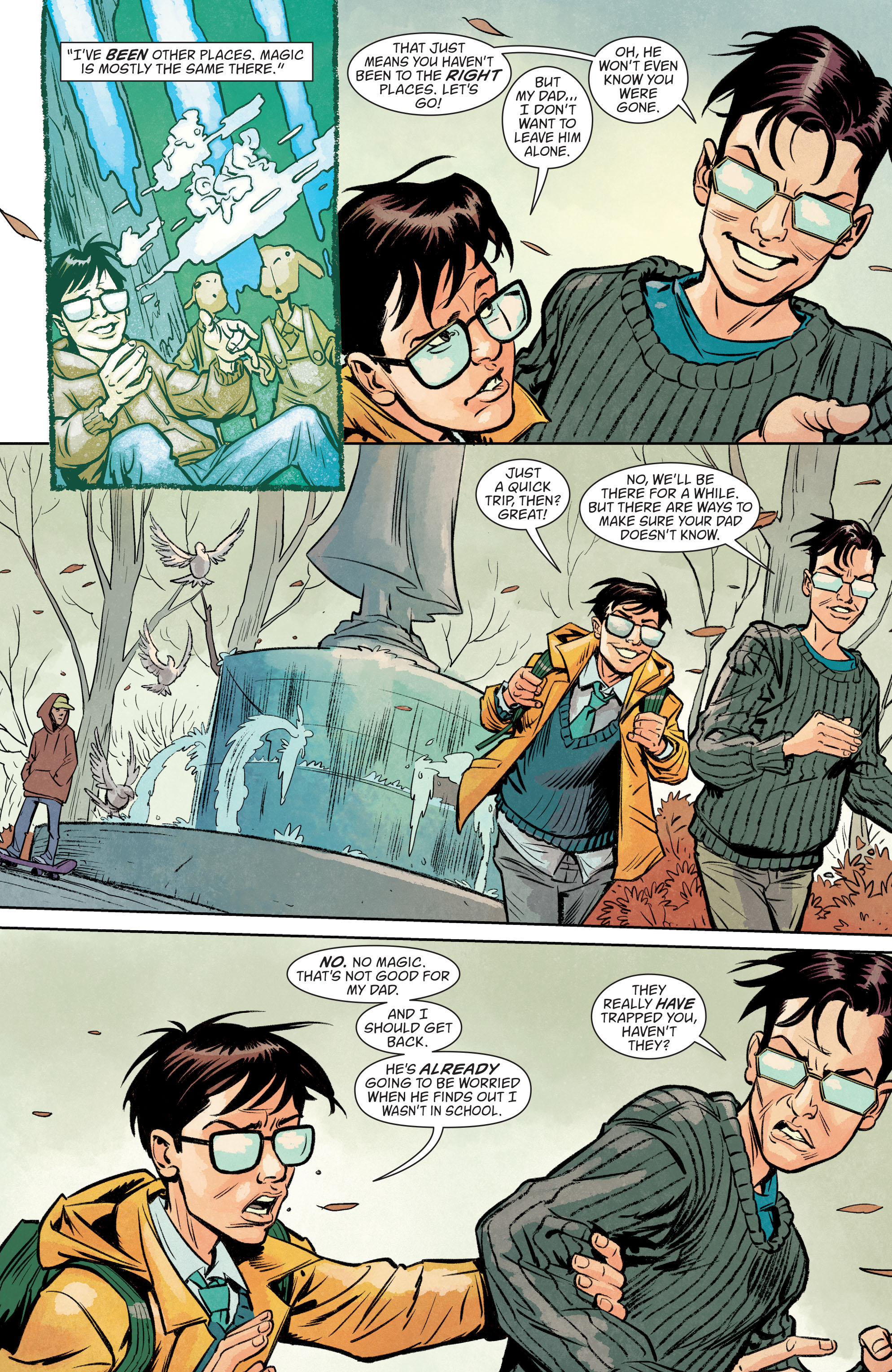 Read online Books of Magic (2018) comic -  Issue #16 - 10