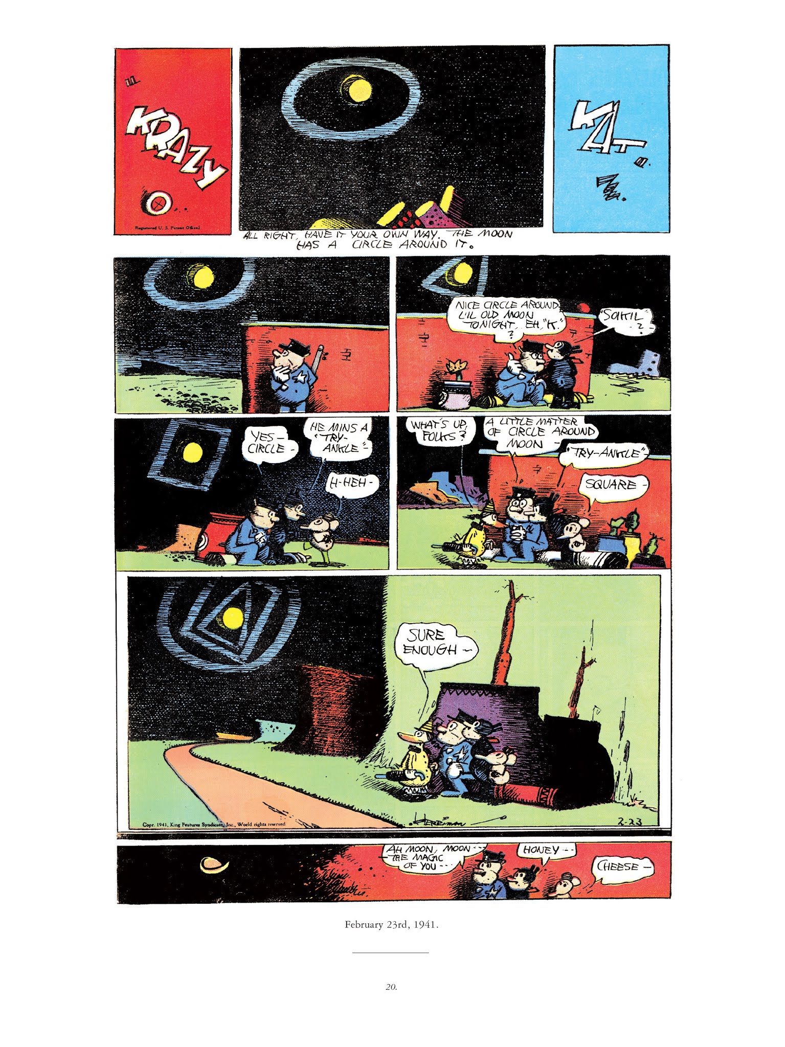 Read online Krazy & Ignatz comic -  Issue # TPB 12 - 19