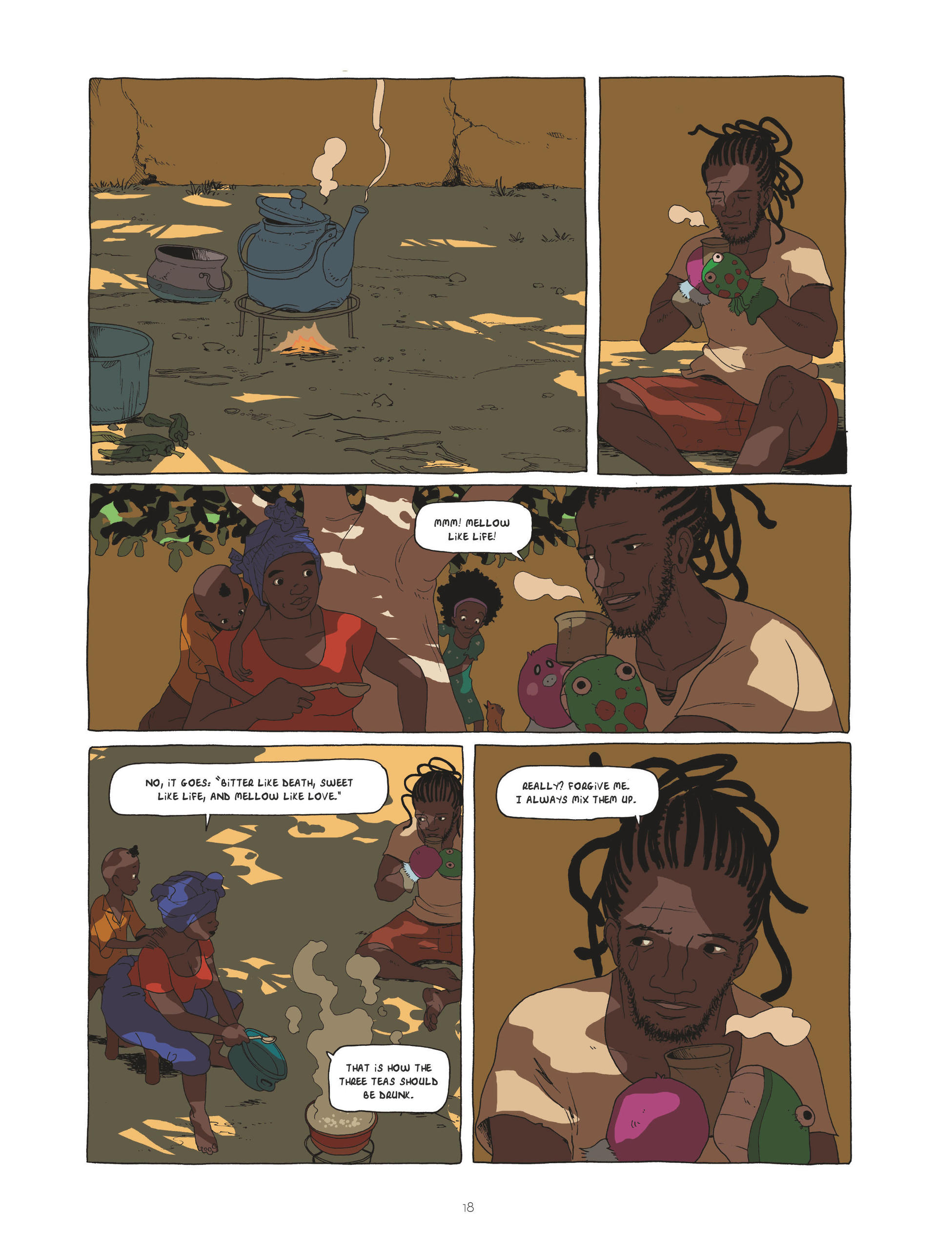 Read online Zidrou-Beuchot's African Trilogy comic -  Issue # TPB 1 - 18