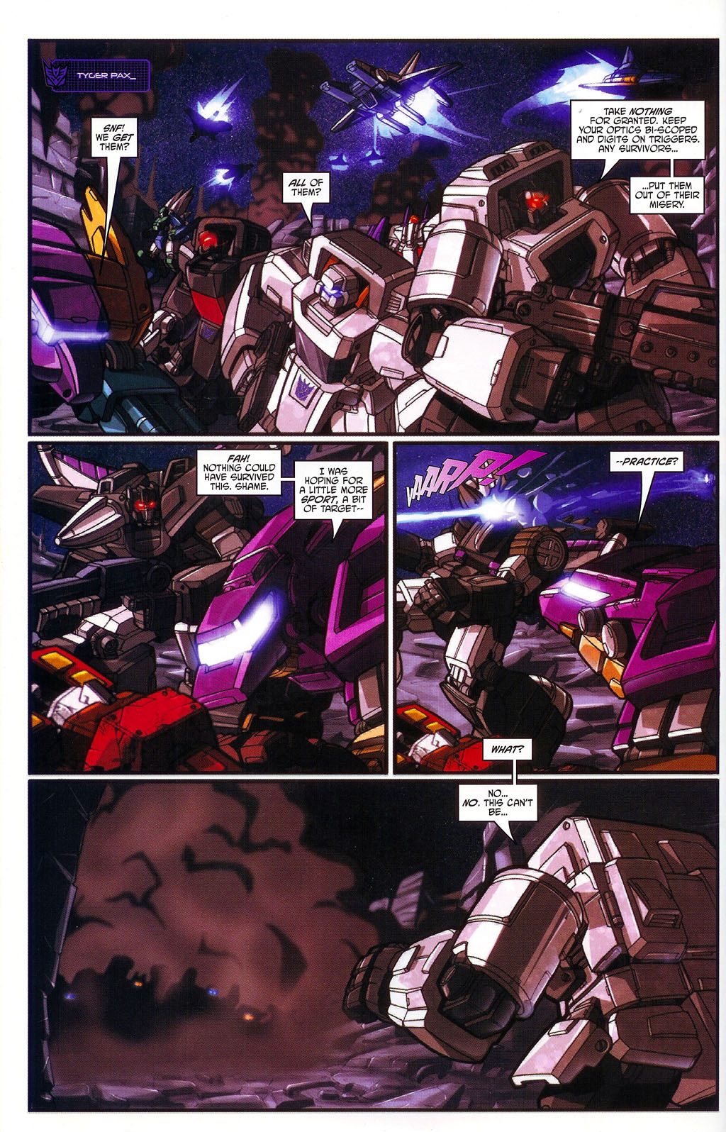 Read online Transformers War Within: "The Age of Wrath" comic -  Issue #1 - 20