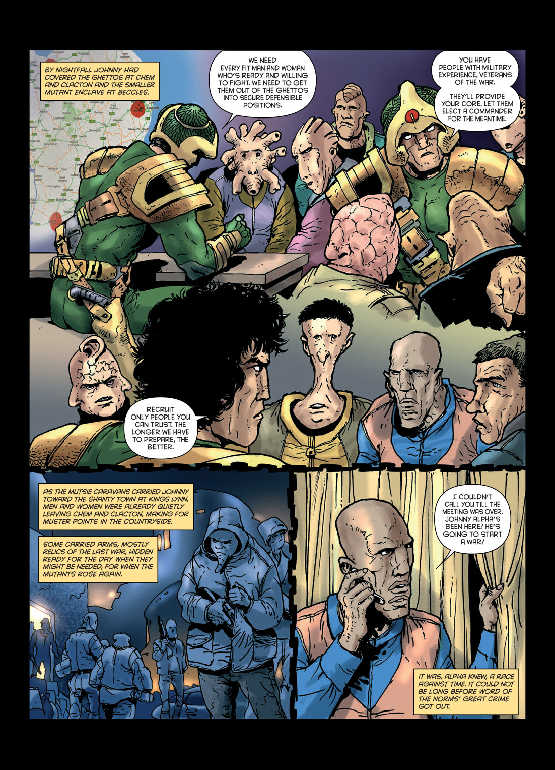 Read online Strontium Dog: The Life and Death of Johnny Alpha: Dogs of War comic -  Issue # TPB - 26