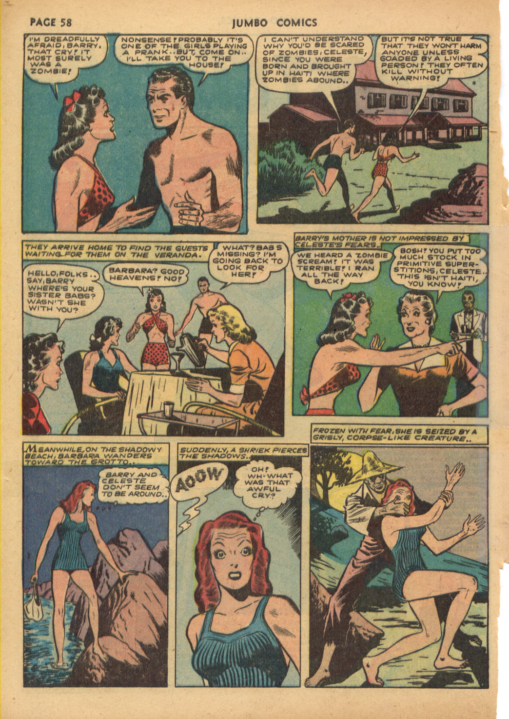 Read online Jumbo Comics comic -  Issue #45 - 60