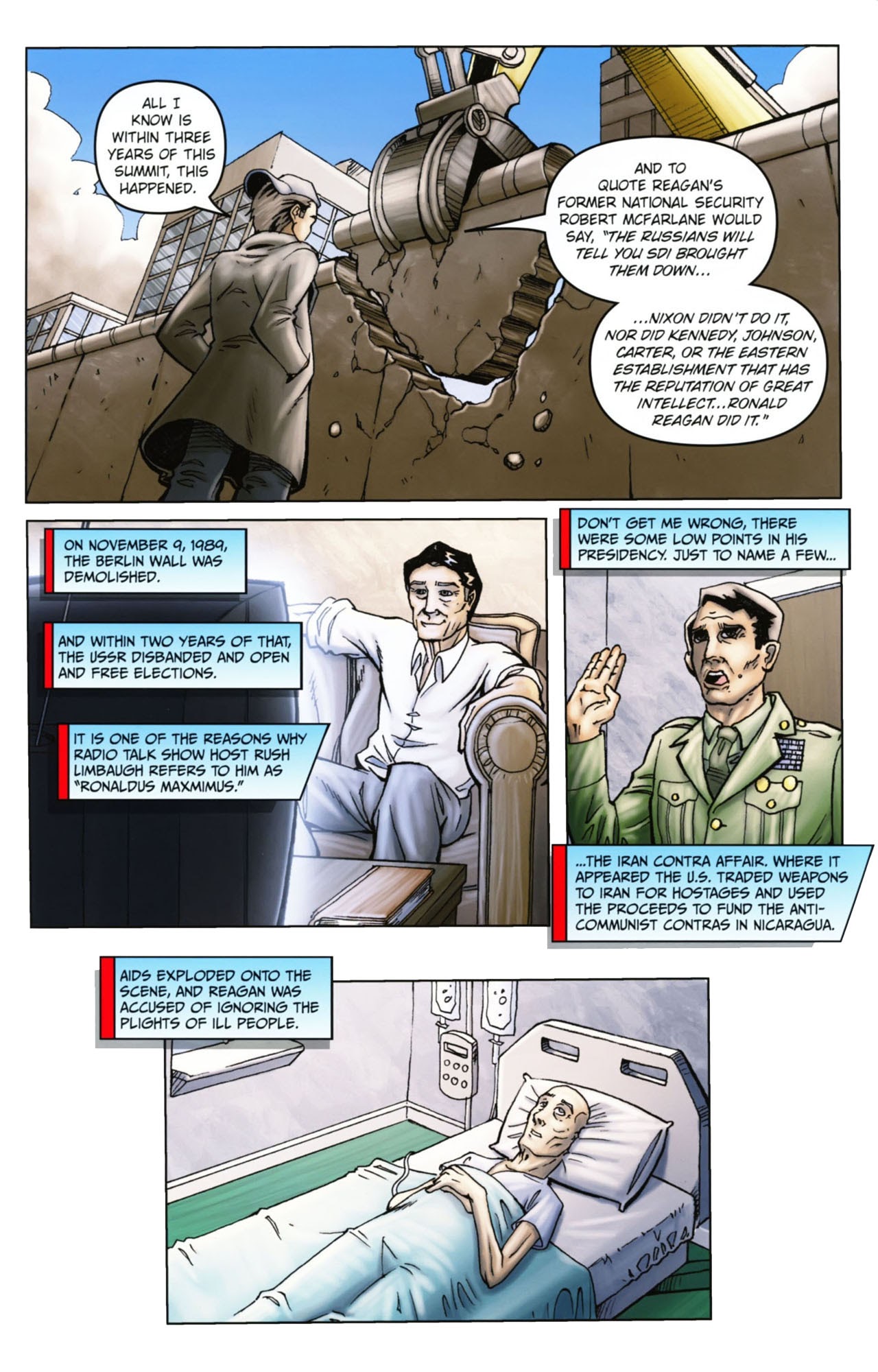 Read online Political Power: Ronald Reagan comic -  Issue # Full - 32