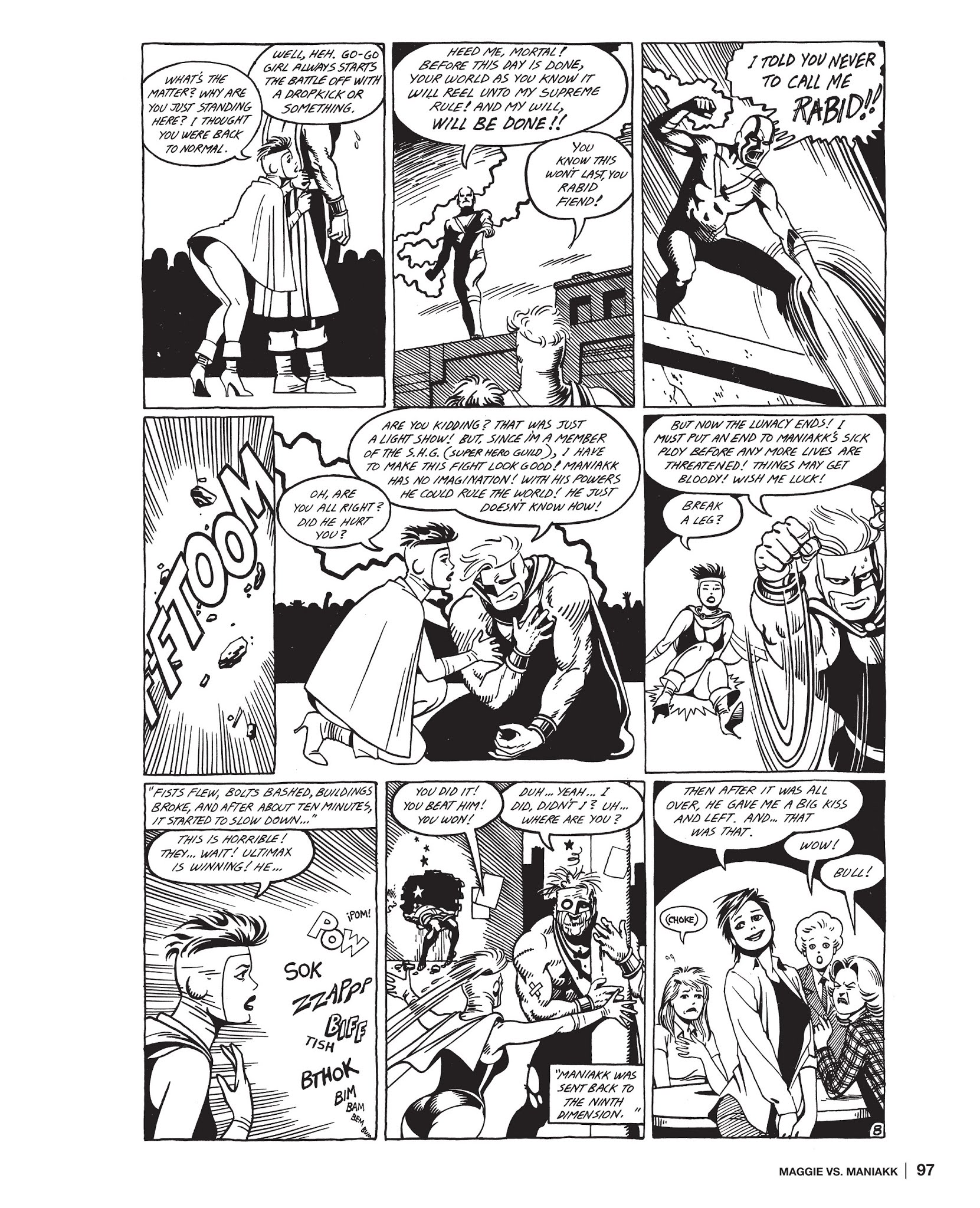 Read online Maggie the Mechanic: The Love & Rockets Library - Locas comic -  Issue # TPB (Part 1) - 97