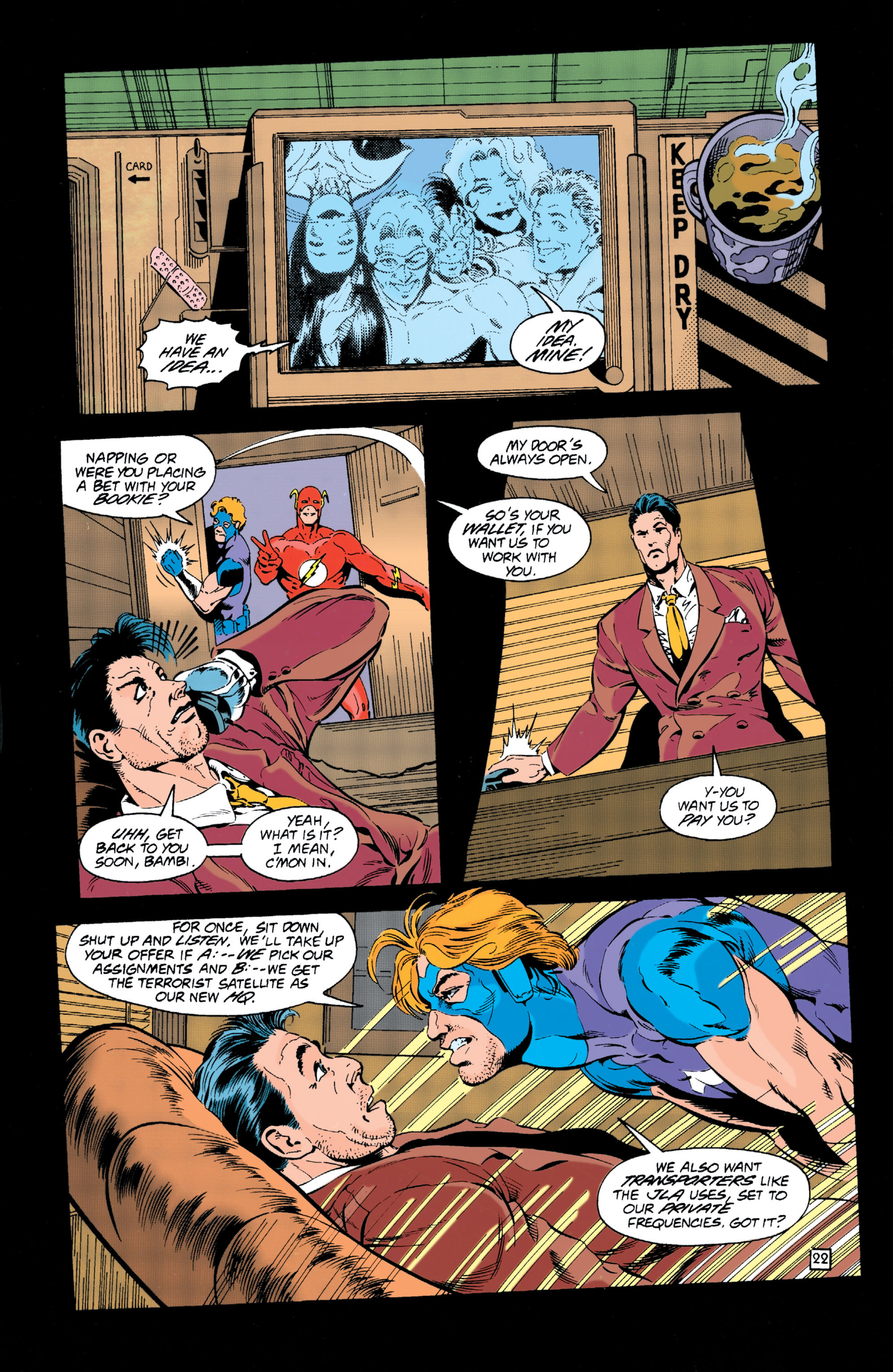 Read online The New Titans (1988) comic -  Issue #112 - 21