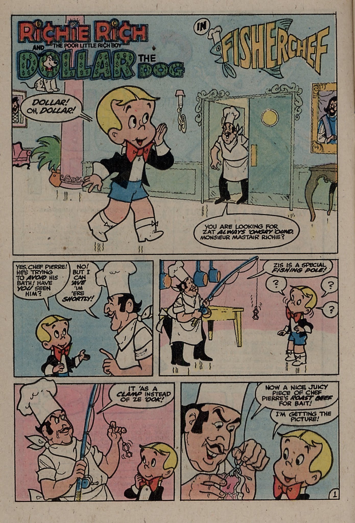 Read online Richie Rich & Dollar the Dog comic -  Issue #5 - 12