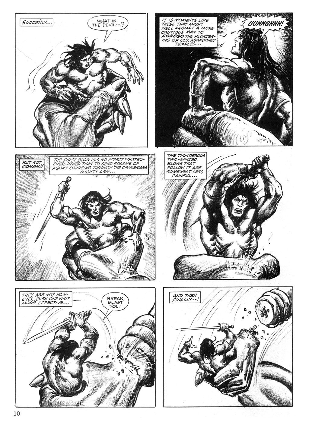 Read online The Savage Sword Of Conan comic -  Issue #89 - 10