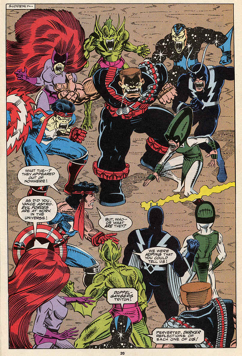 Guardians of the Galaxy (1990) issue 27 - Page 17