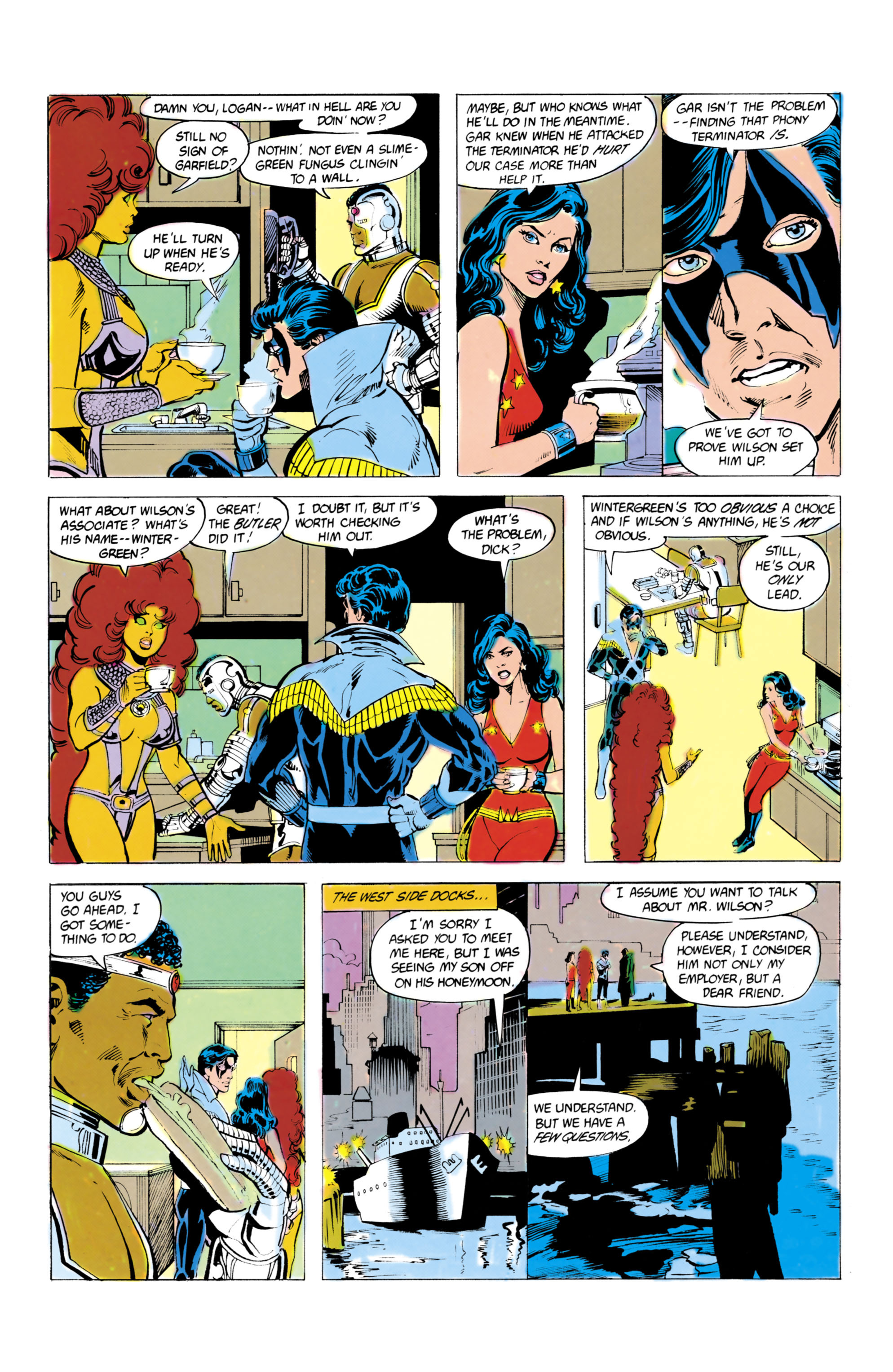 Read online Tales of the Teen Titans comic -  Issue #54 - 9