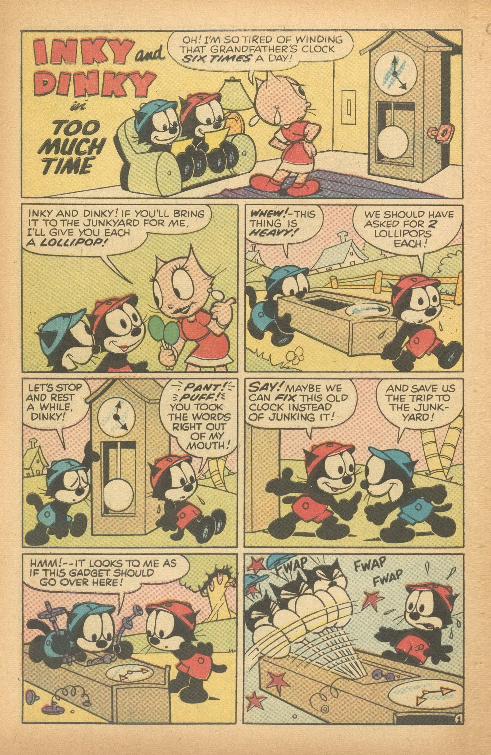 Read online Felix the Cat (1955) comic -  Issue #73 - 29