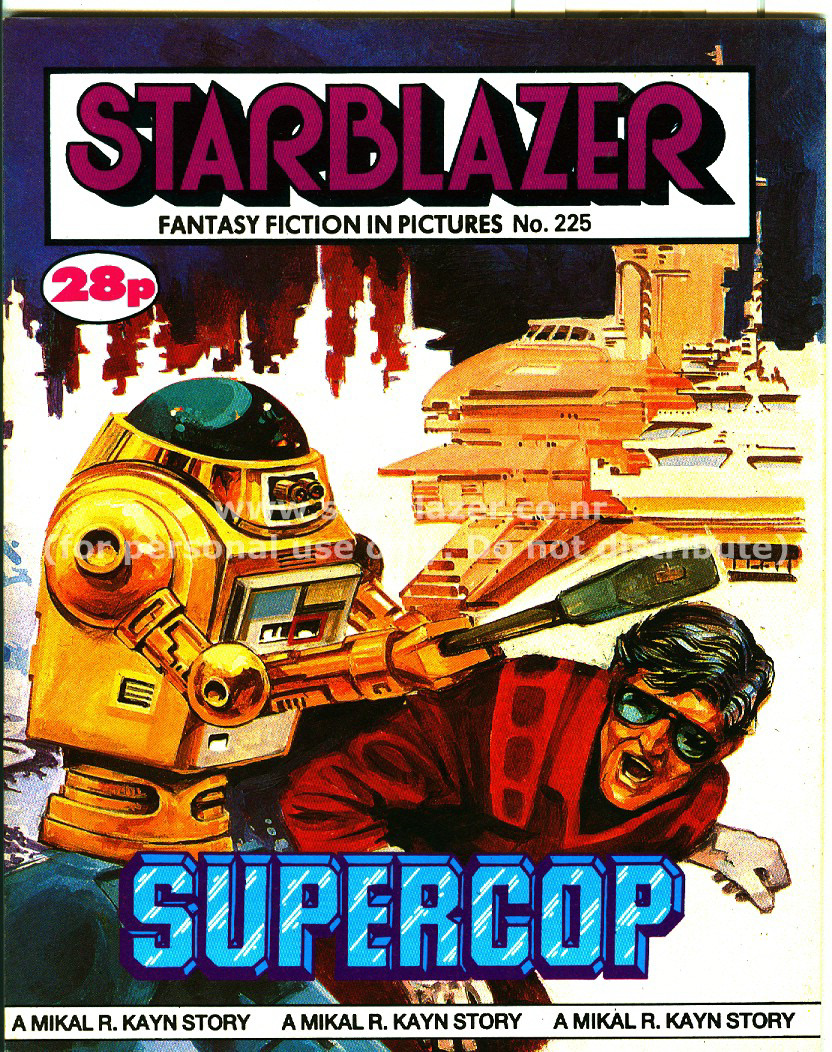 Read online Starblazer comic -  Issue #225 - 1