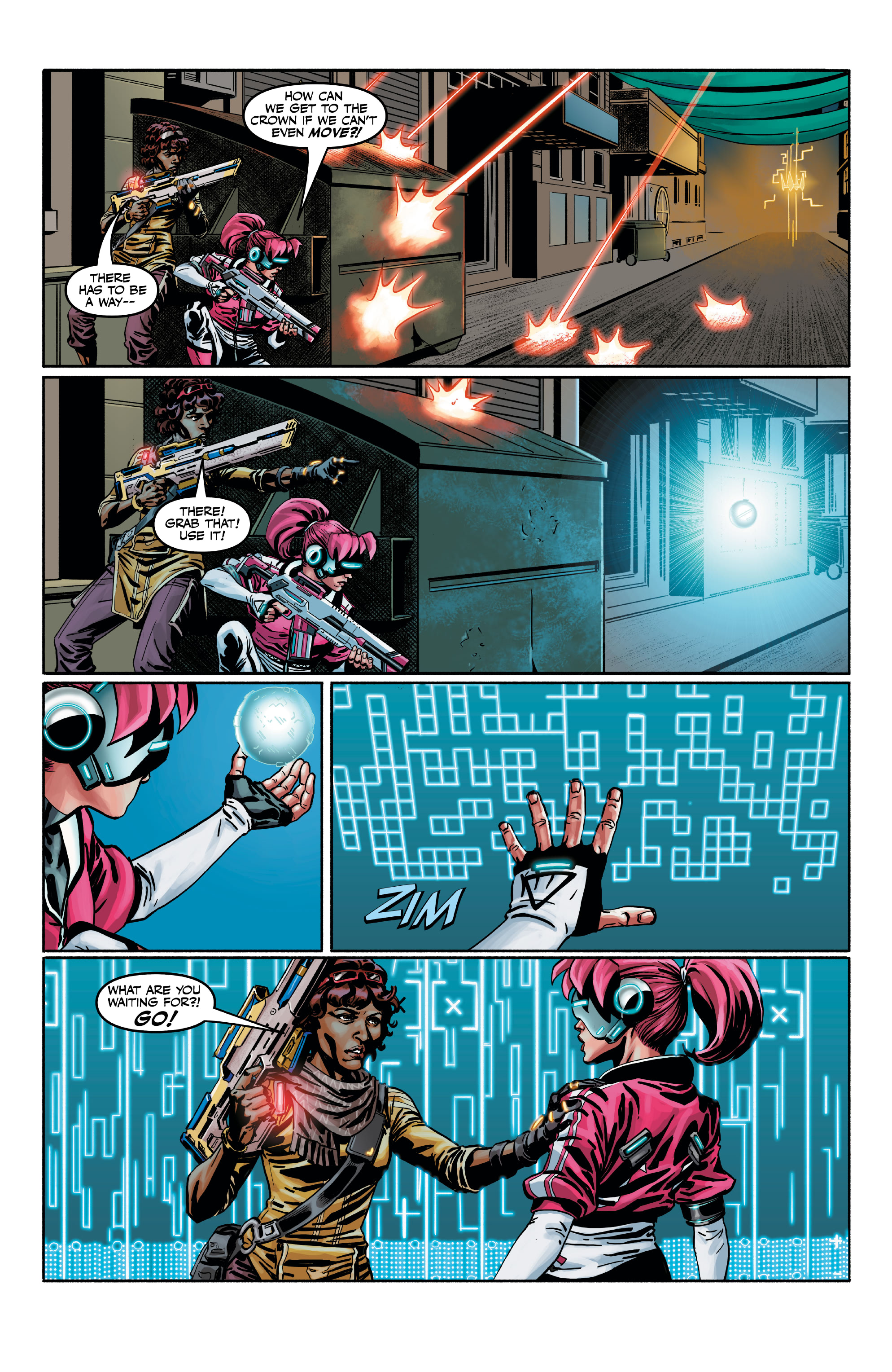 Read online HYPER SCAPE comic -  Issue #4 - 10