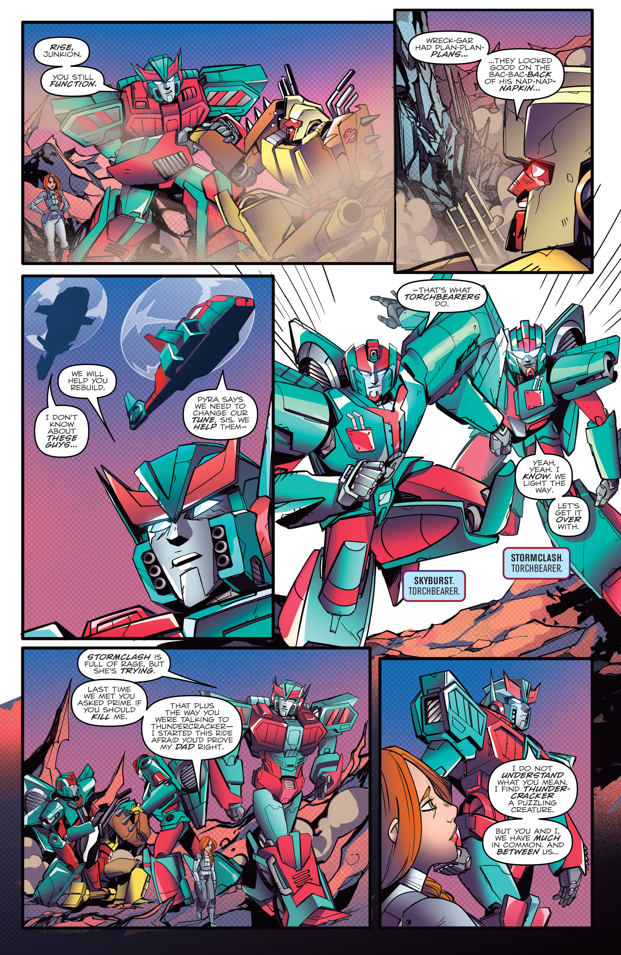 Read online Optimus Prime comic -  Issue #7 - 21