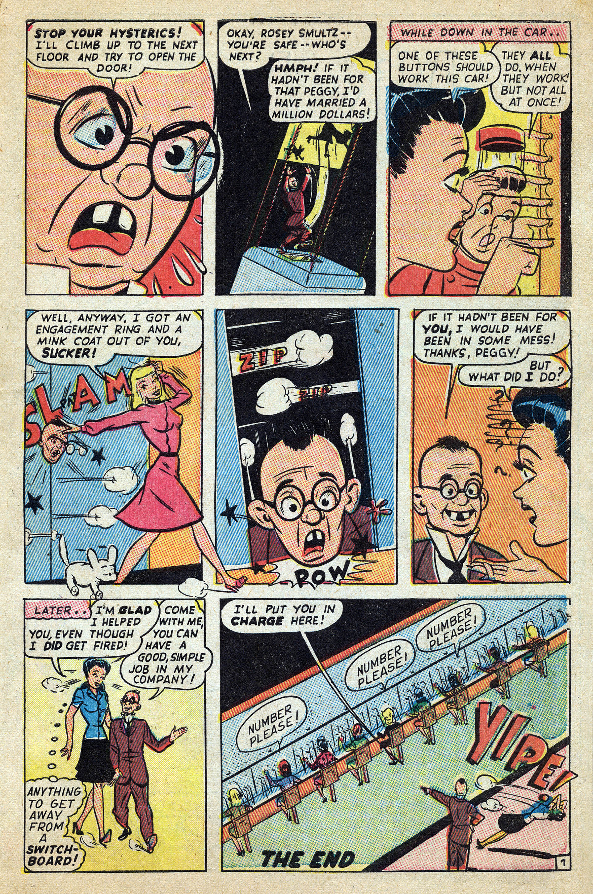Read online Margie Comics comic -  Issue #35 - 39