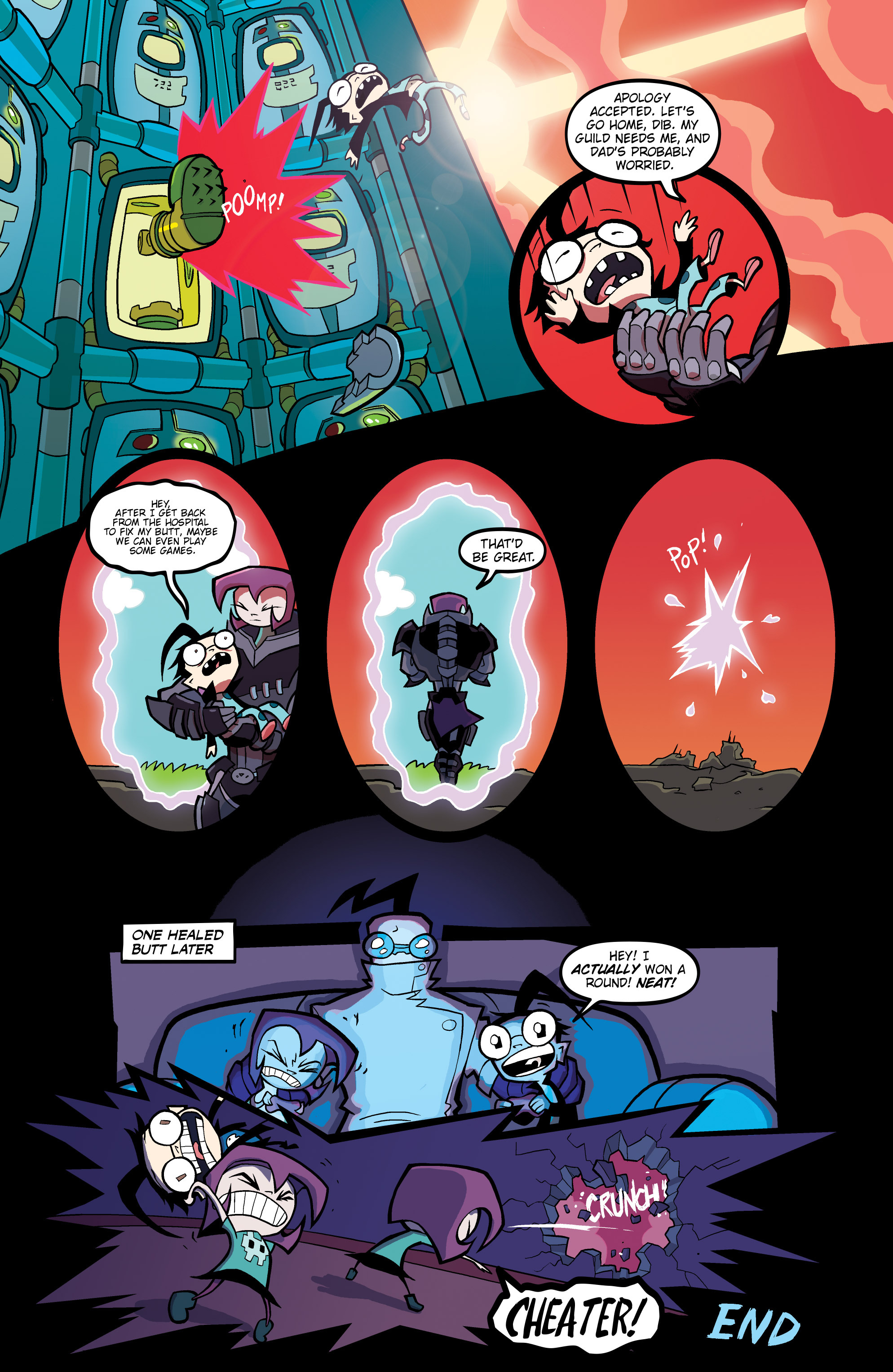 Read online Invader Zim comic -  Issue # _TPB 1 - 133