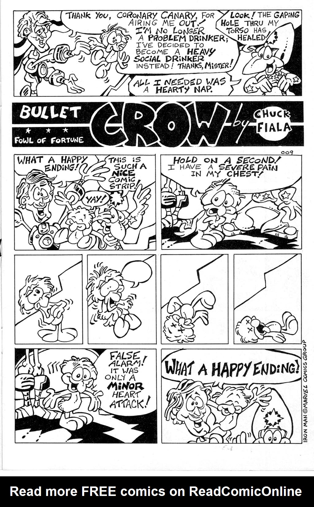 Read online Bullet Crow, Fowl of Fortune comic -  Issue #1 - 11