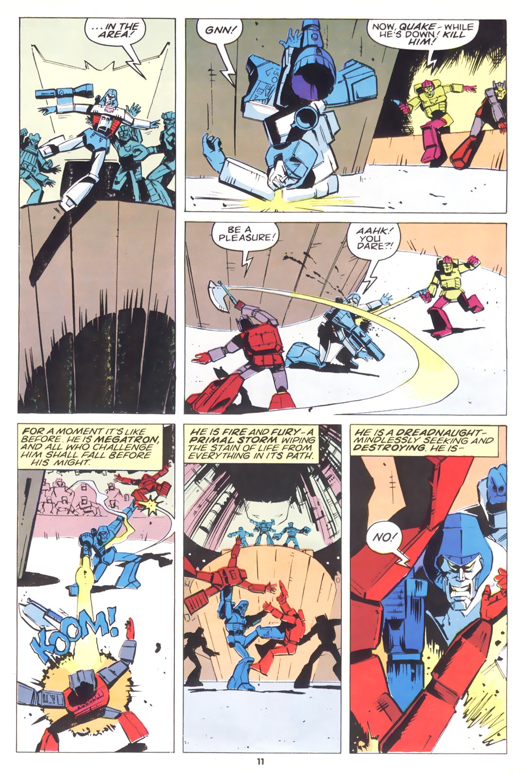 Read online The Transformers (UK) comic -  Issue #214 - 10