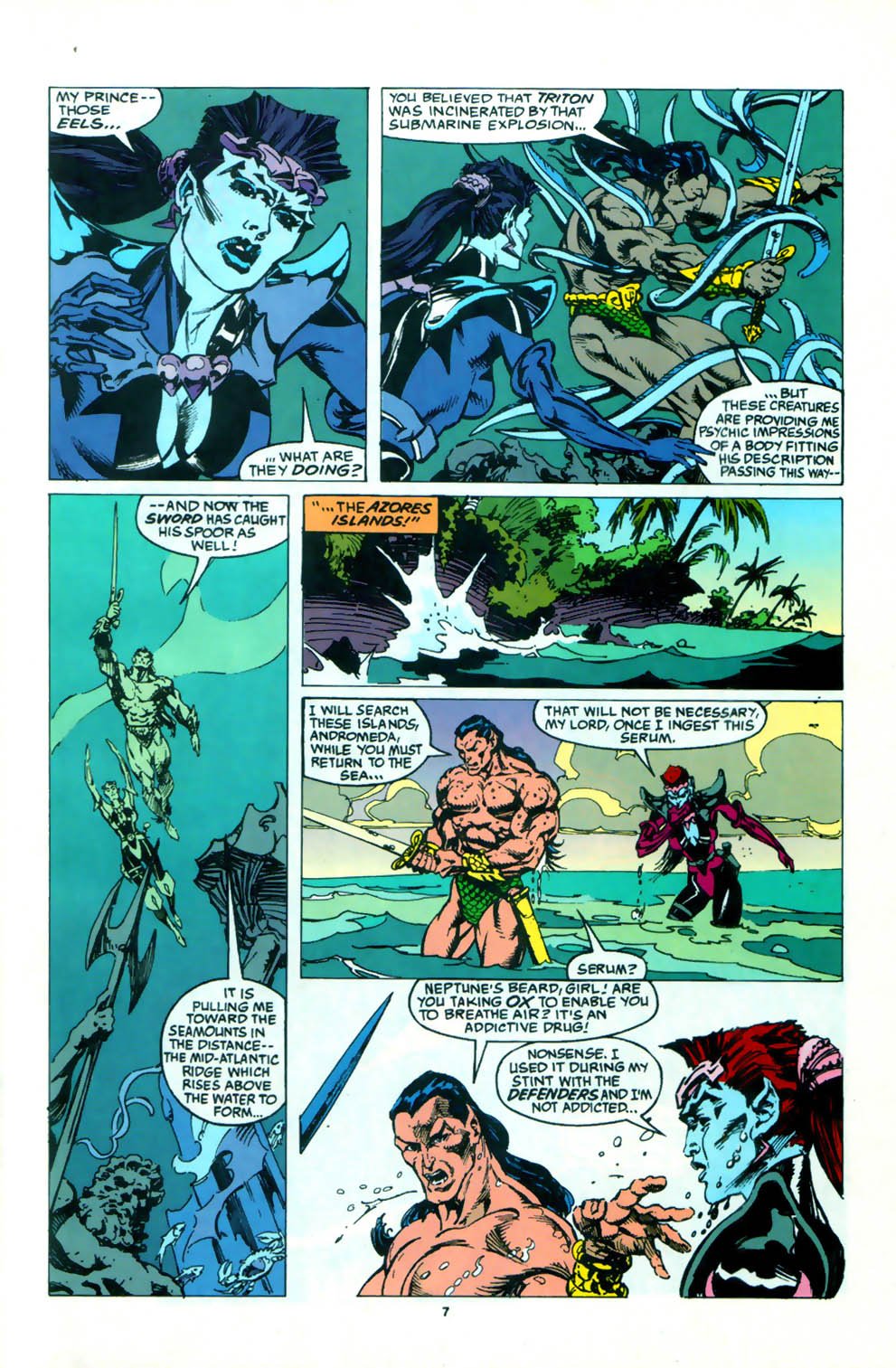 Read online Namor, The Sub-Mariner comic -  Issue #60 - 8