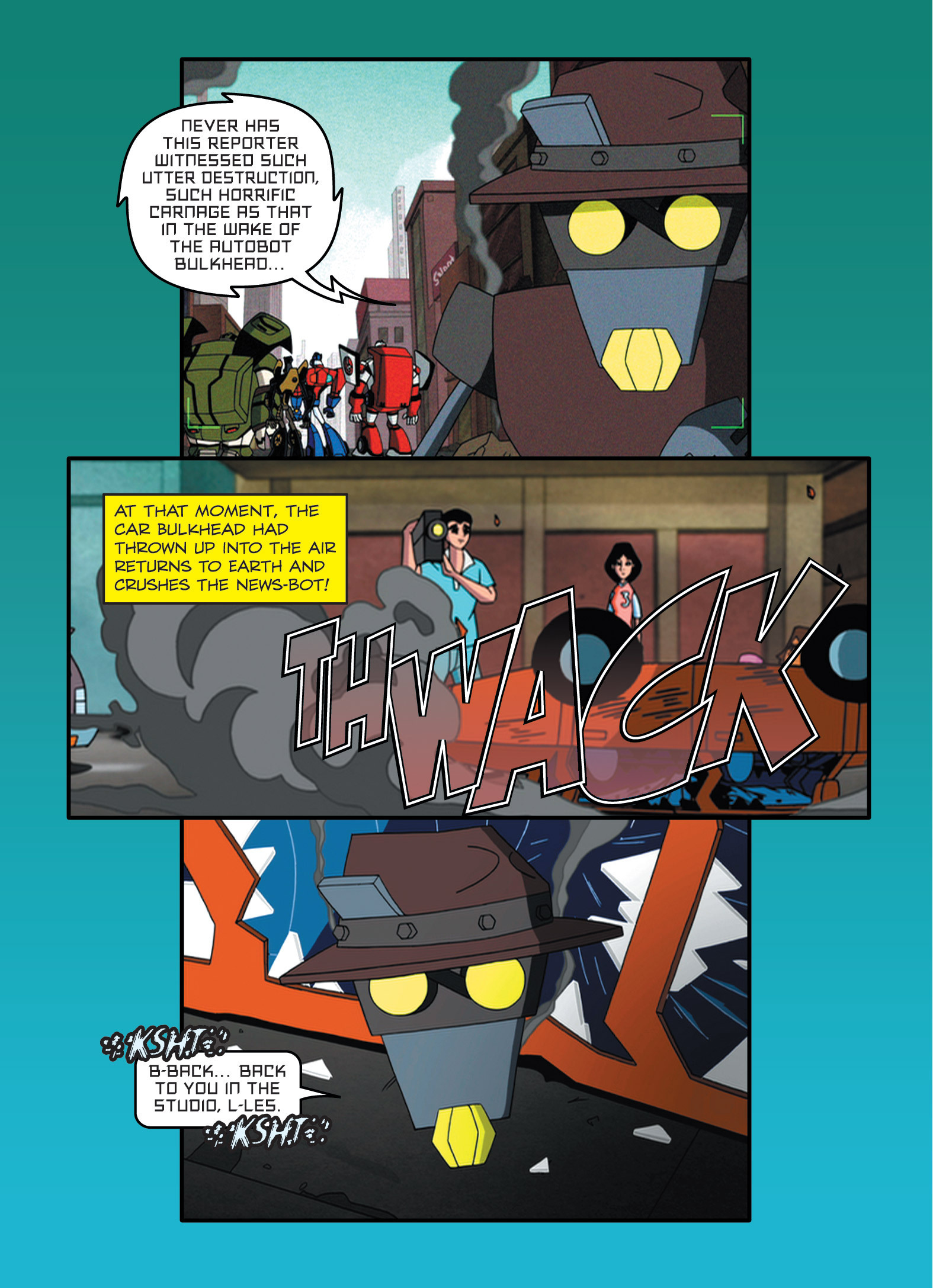 Read online Transformers Animated comic -  Issue #6 - 21