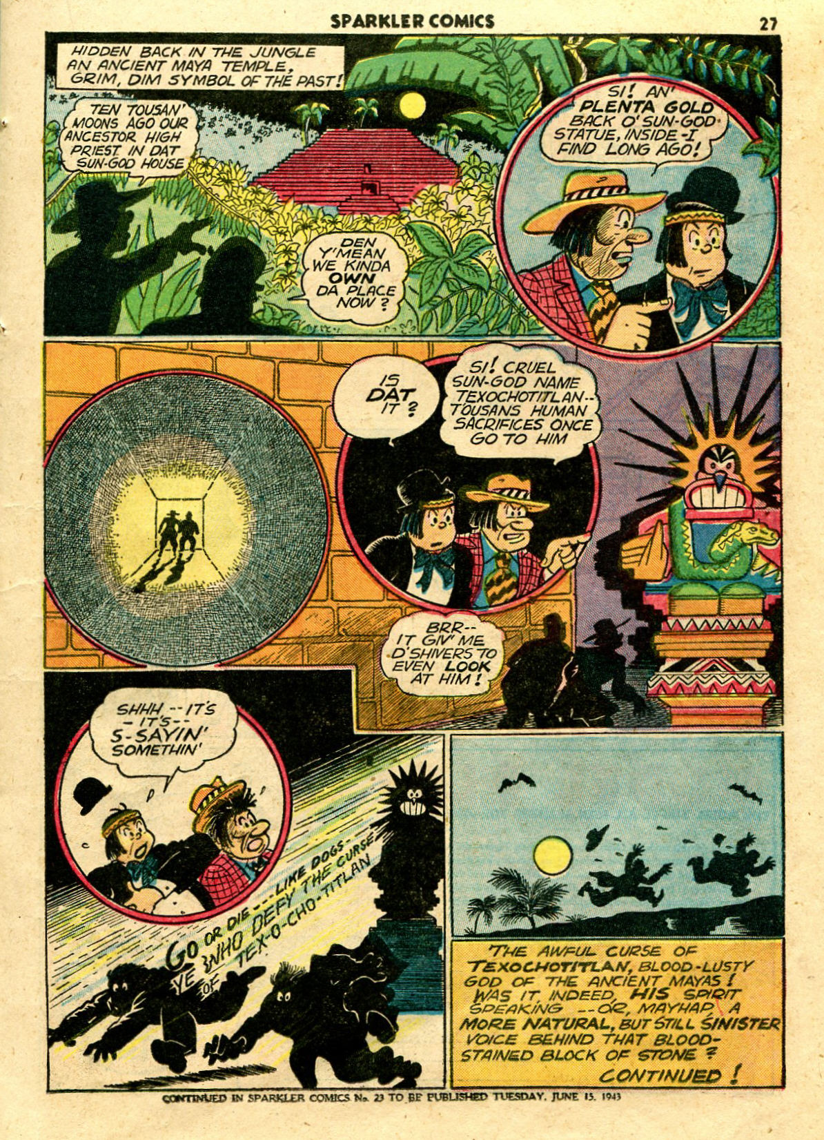 Read online Sparkler Comics comic -  Issue #22 - 29