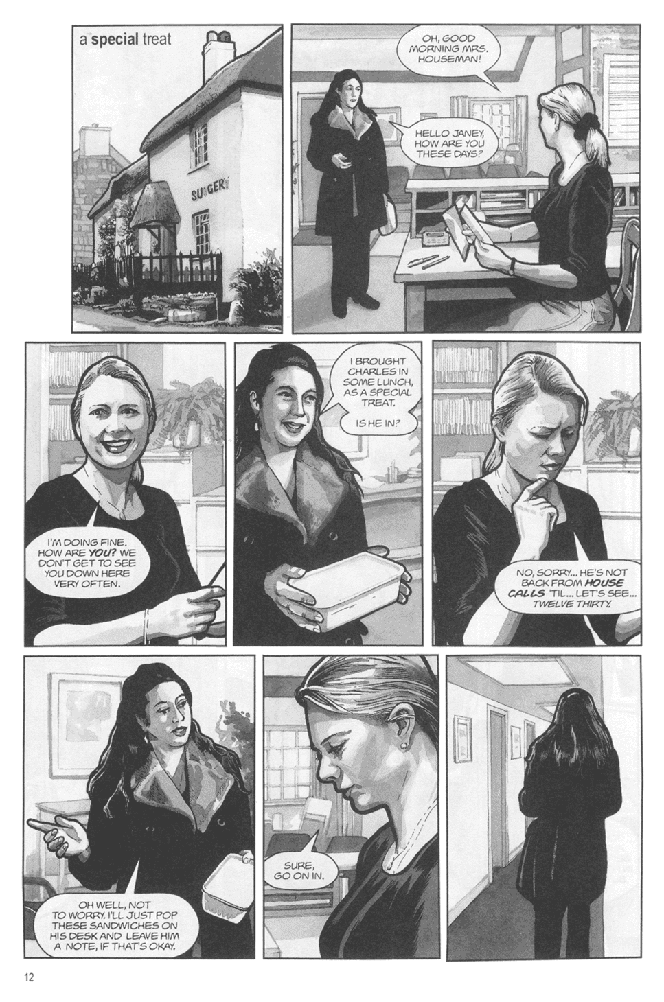 Read online Strangehaven comic -  Issue #15 - 12