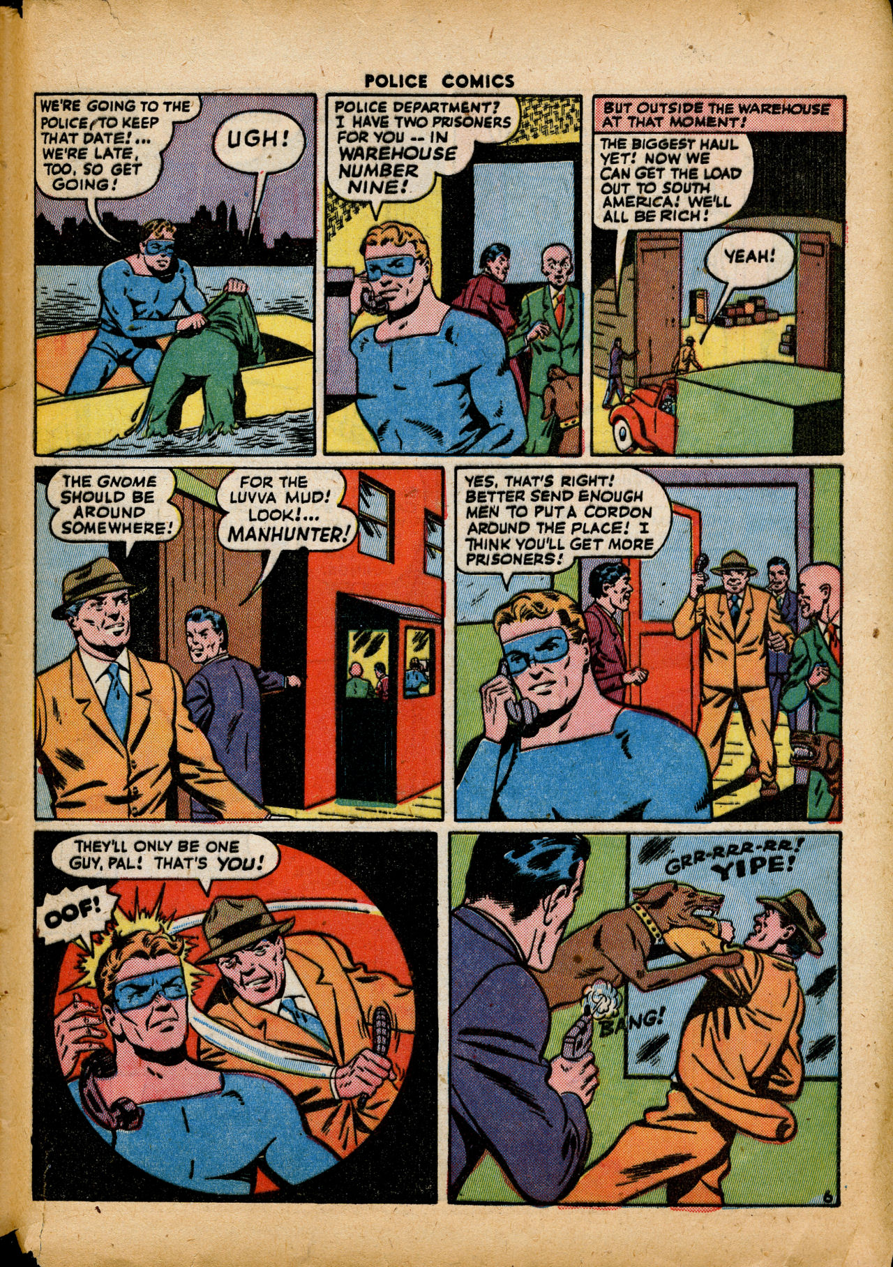 Read online Police Comics comic -  Issue #41 - 45